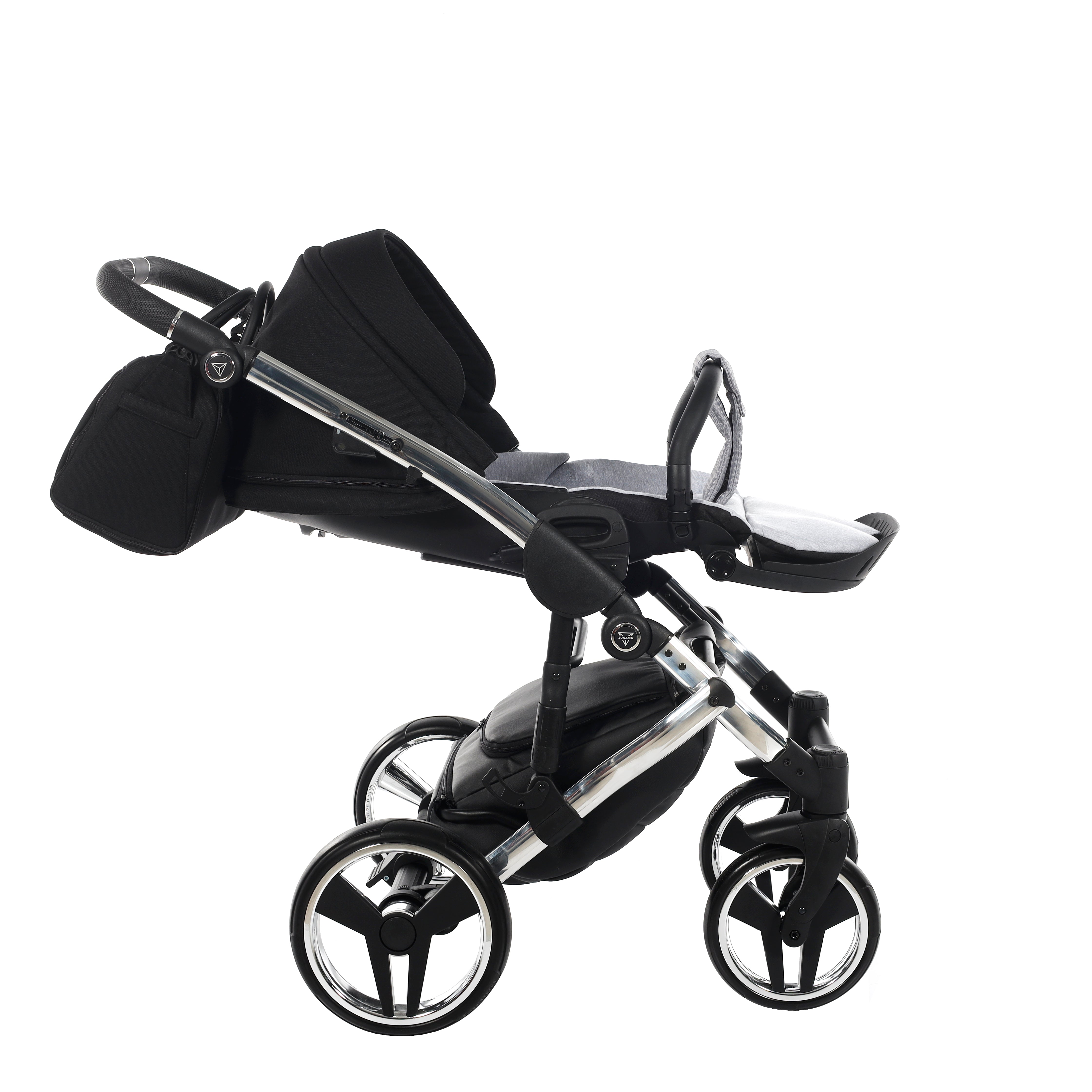 Junama Diamond S Line 2 in 1 Pram – Grey   