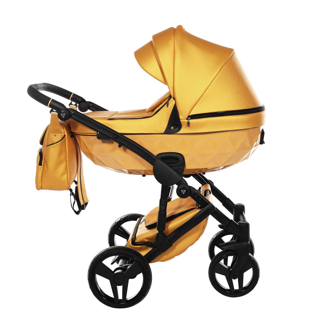 Junama S-Class 2 In 1 Pram - Yellow -  | For Your Little One