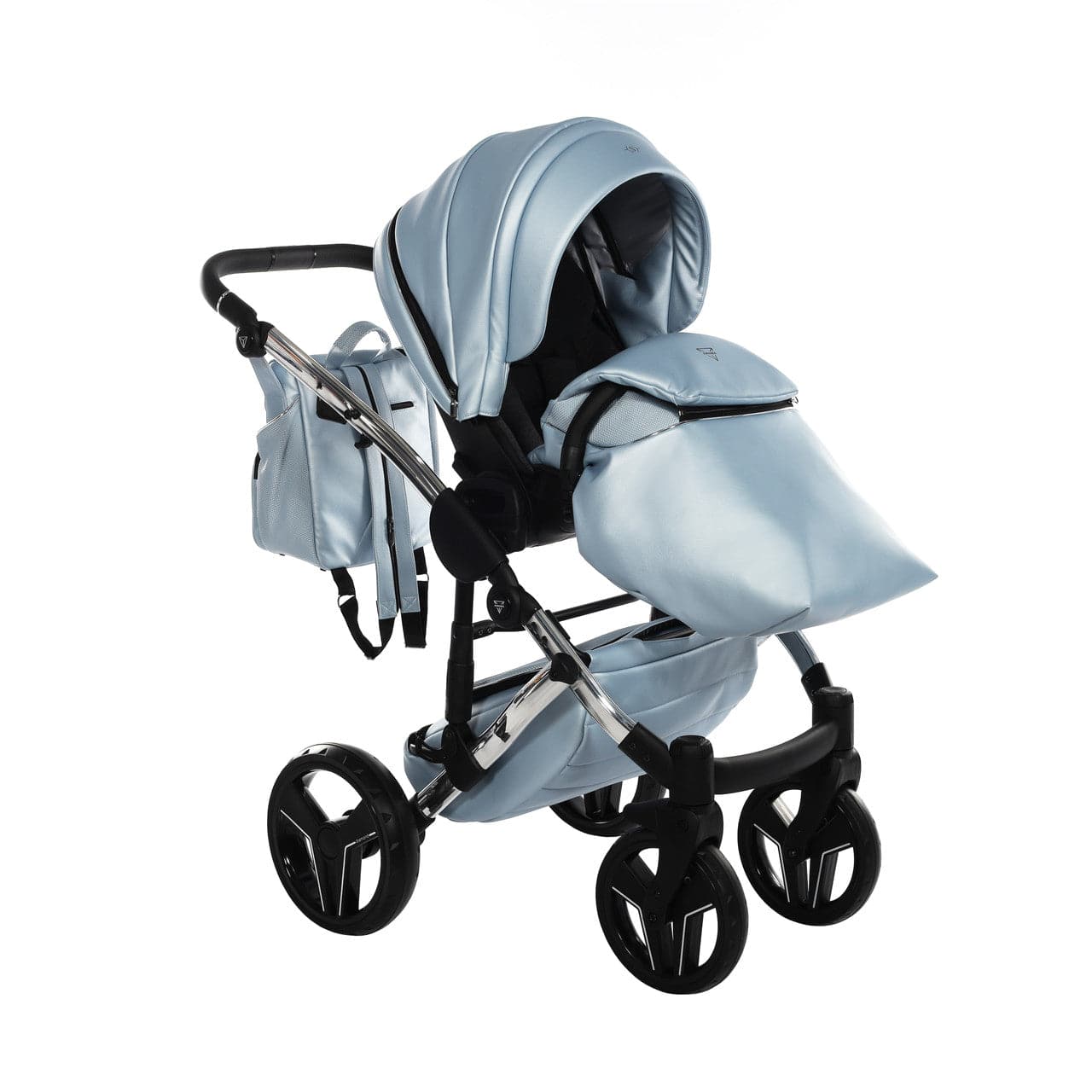 Junama S-Class 2 In 1 Pram - Sky Blue - For Your Little One