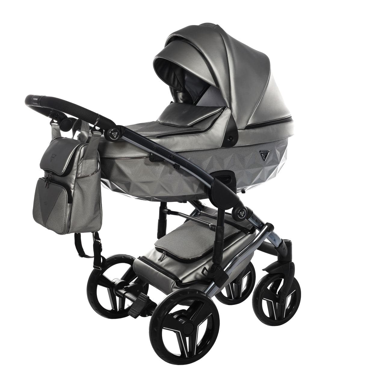 Junama S-Class 2 In 1 Pram - Silver -  | For Your Little One