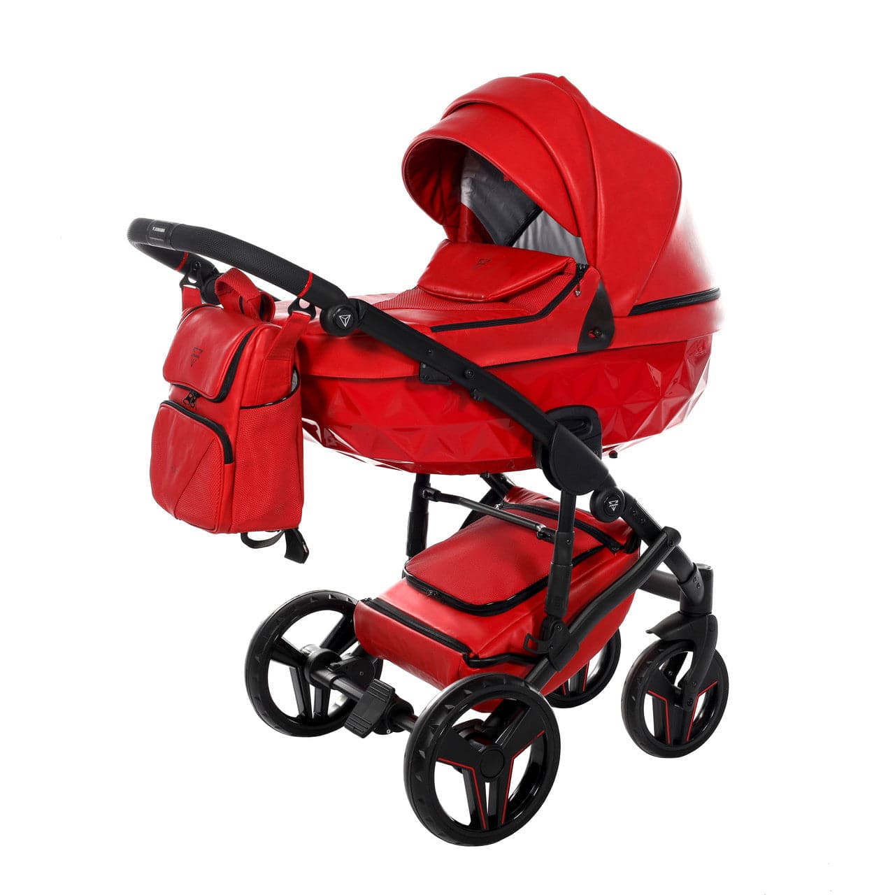Junama S-Class 2 In 1 Pram - Red -  | For Your Little One