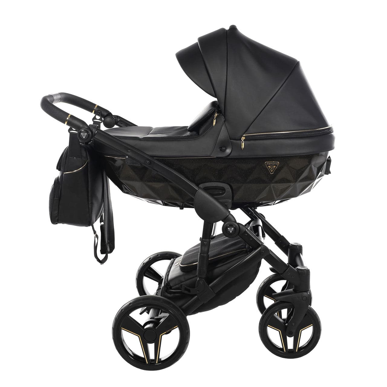 Junama S-Class 2 In 1 Pram - Black - For Your Little One