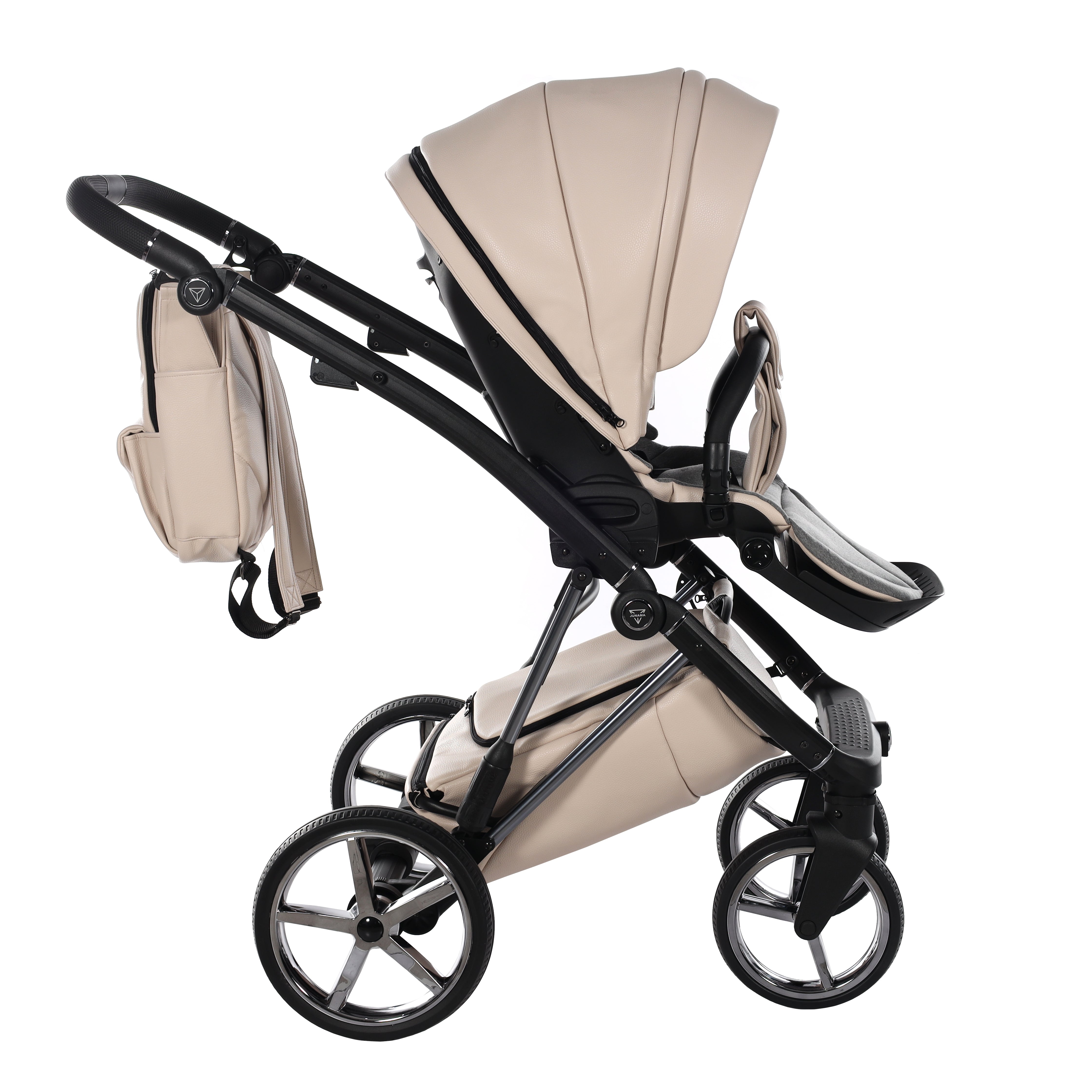 Junama Air 2 In 1 Pram Premium - Nude   