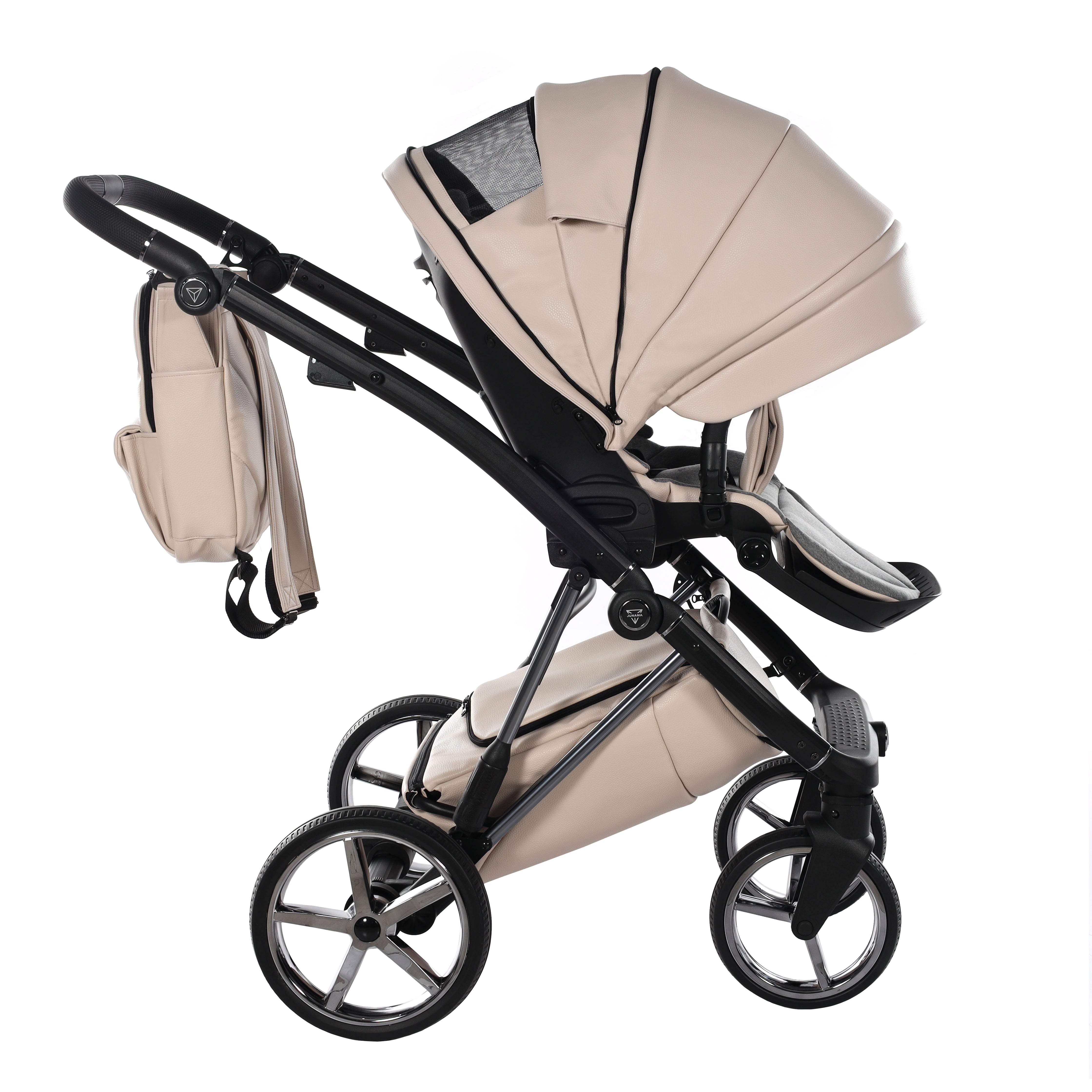 Junama Air 2 In 1 Pram Premium - Nude   