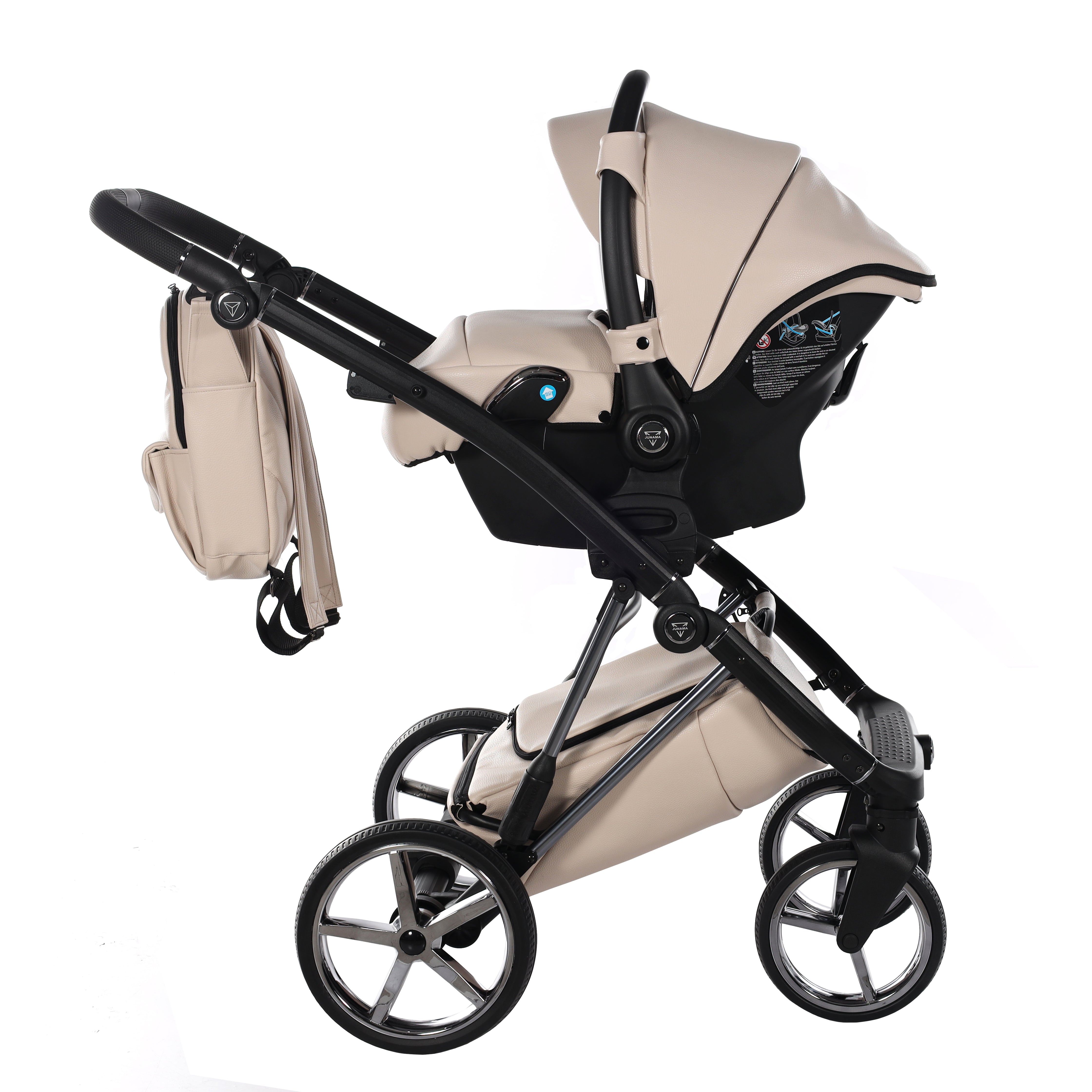 Junama Air 2 In 1 Pram Premium - Nude   