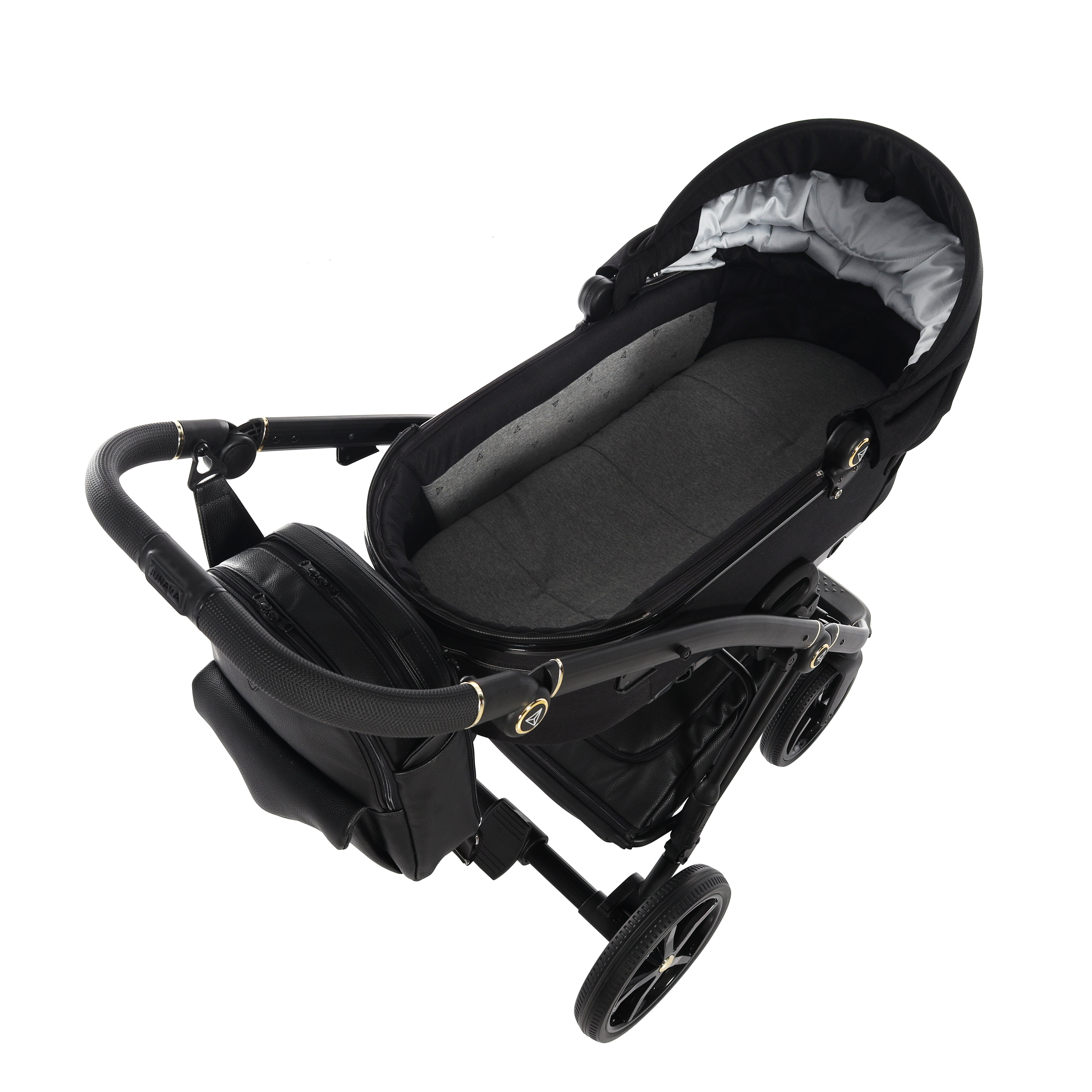 Junama Air 2 In 1 Pram - Black   