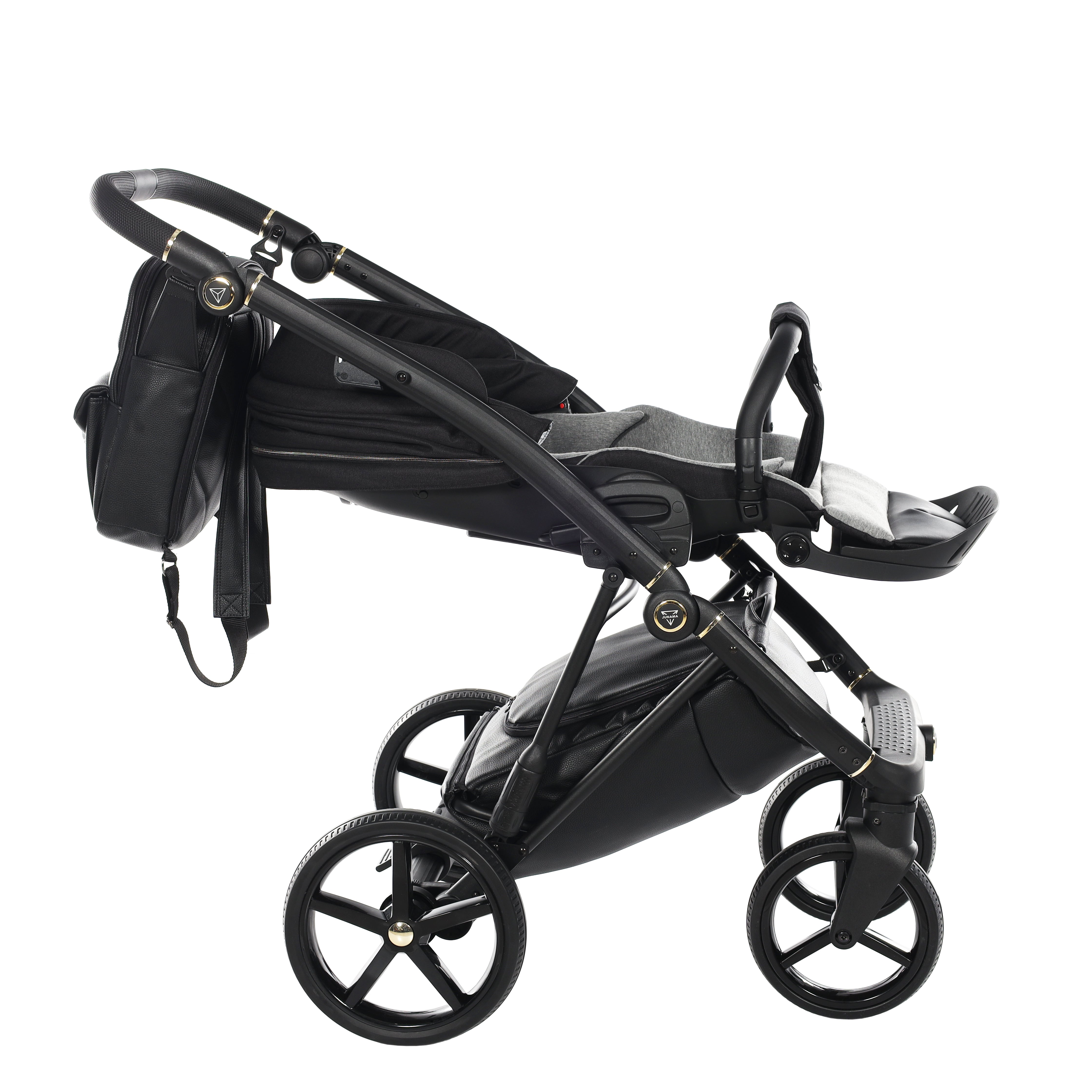 Junama Air 2 In 1 Pram - Black   