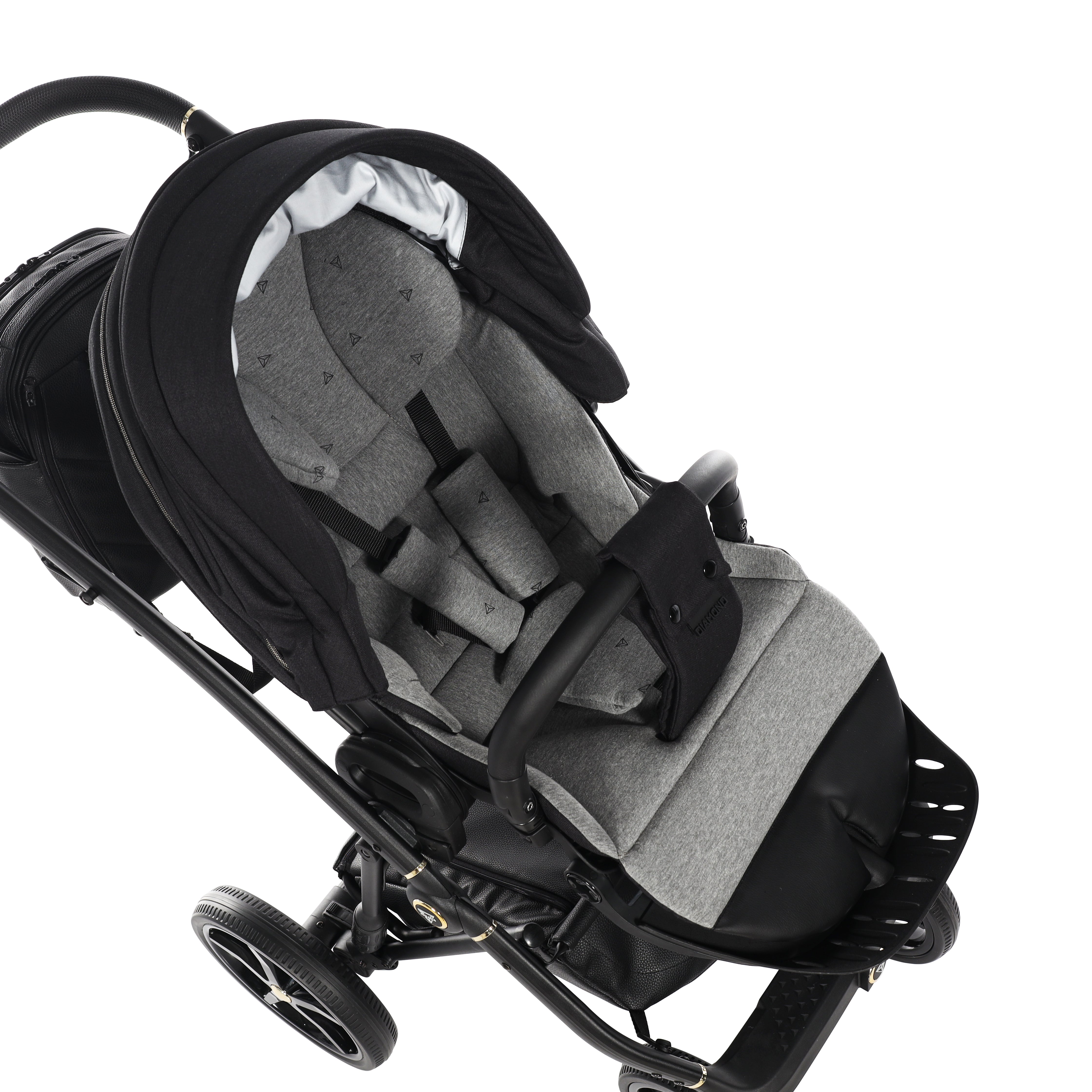 Junama Air 2 In 1 Pram - Black   