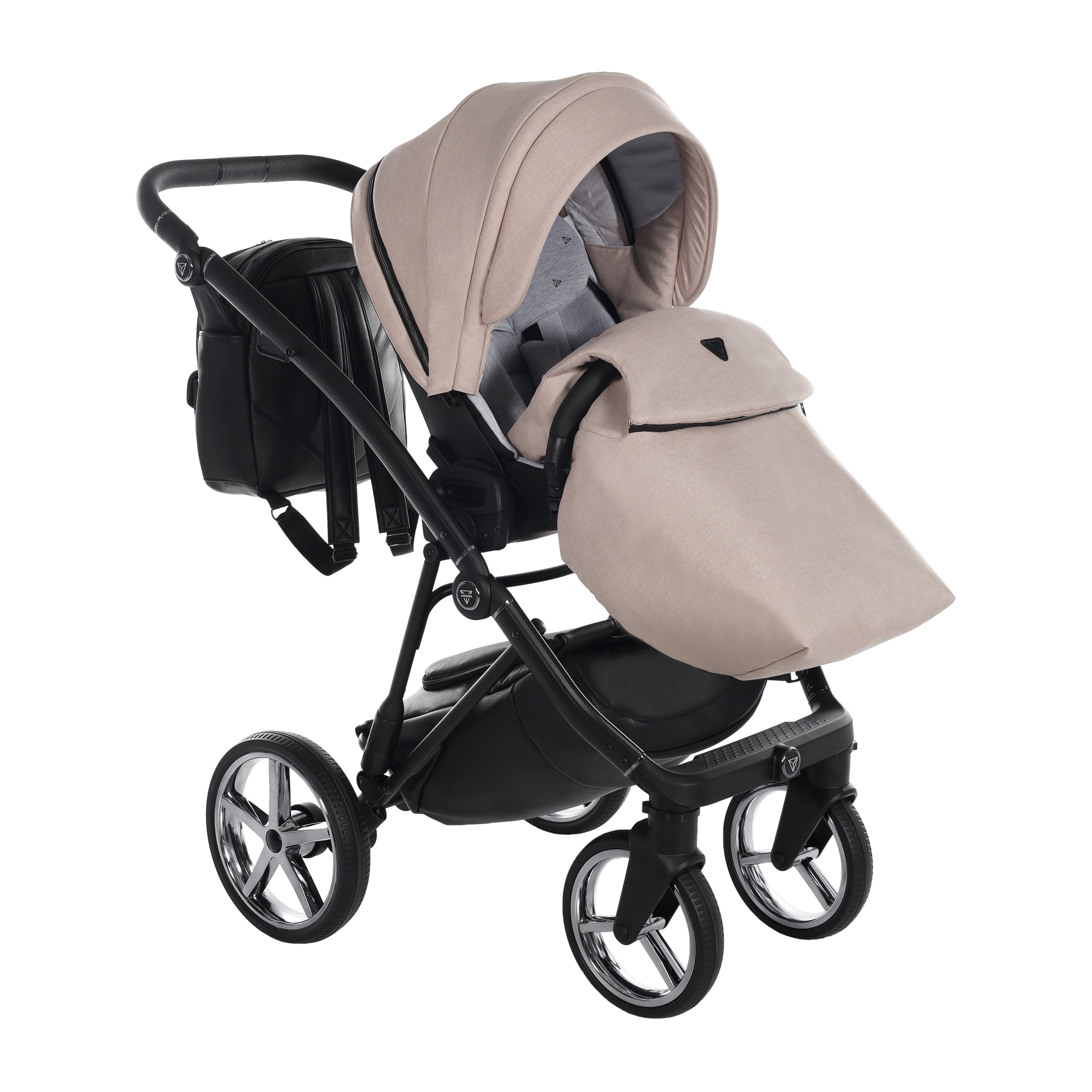 Junama Air 2 In 1 Pram - Cream   