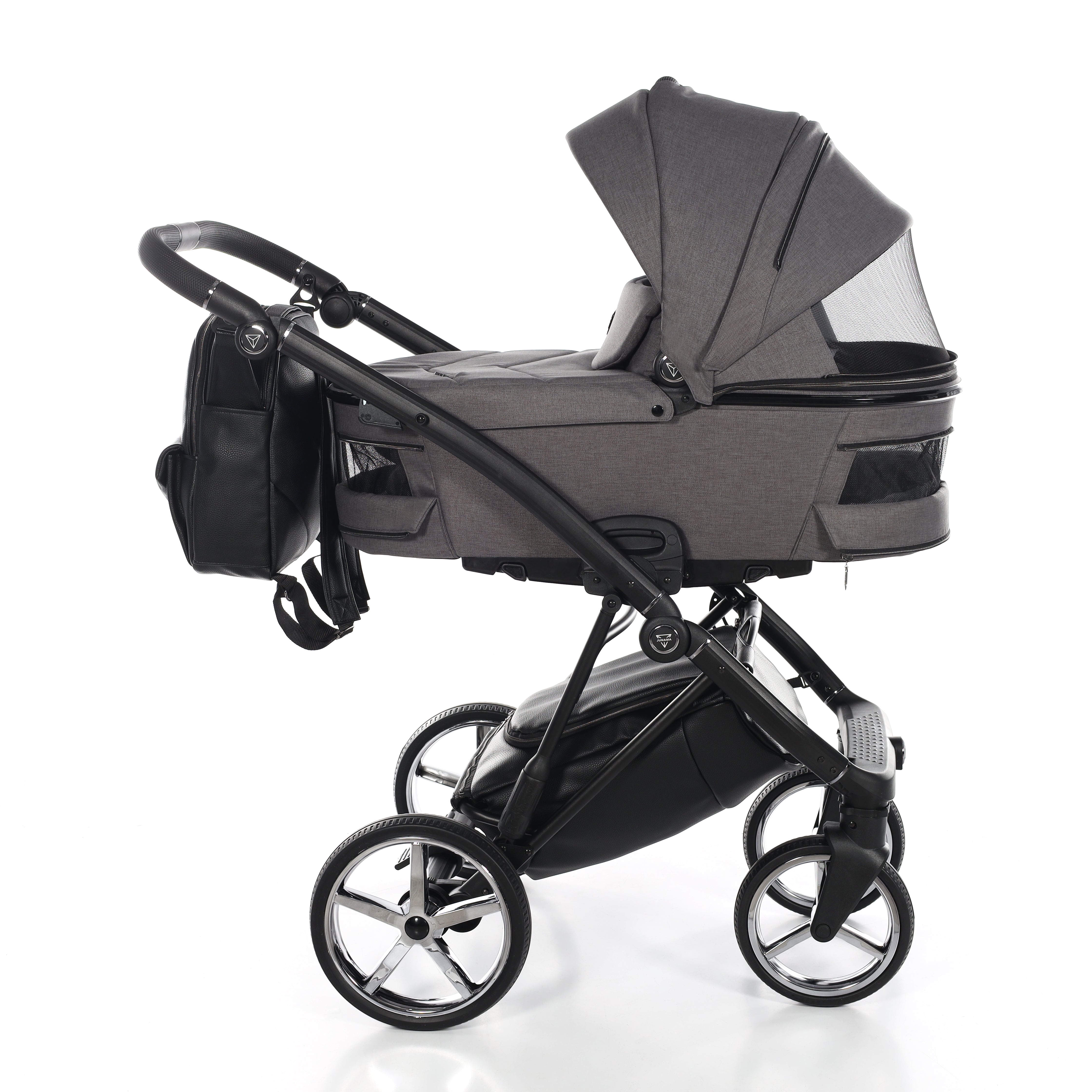 Junama Air 2 In 1 Pram - Graphite   