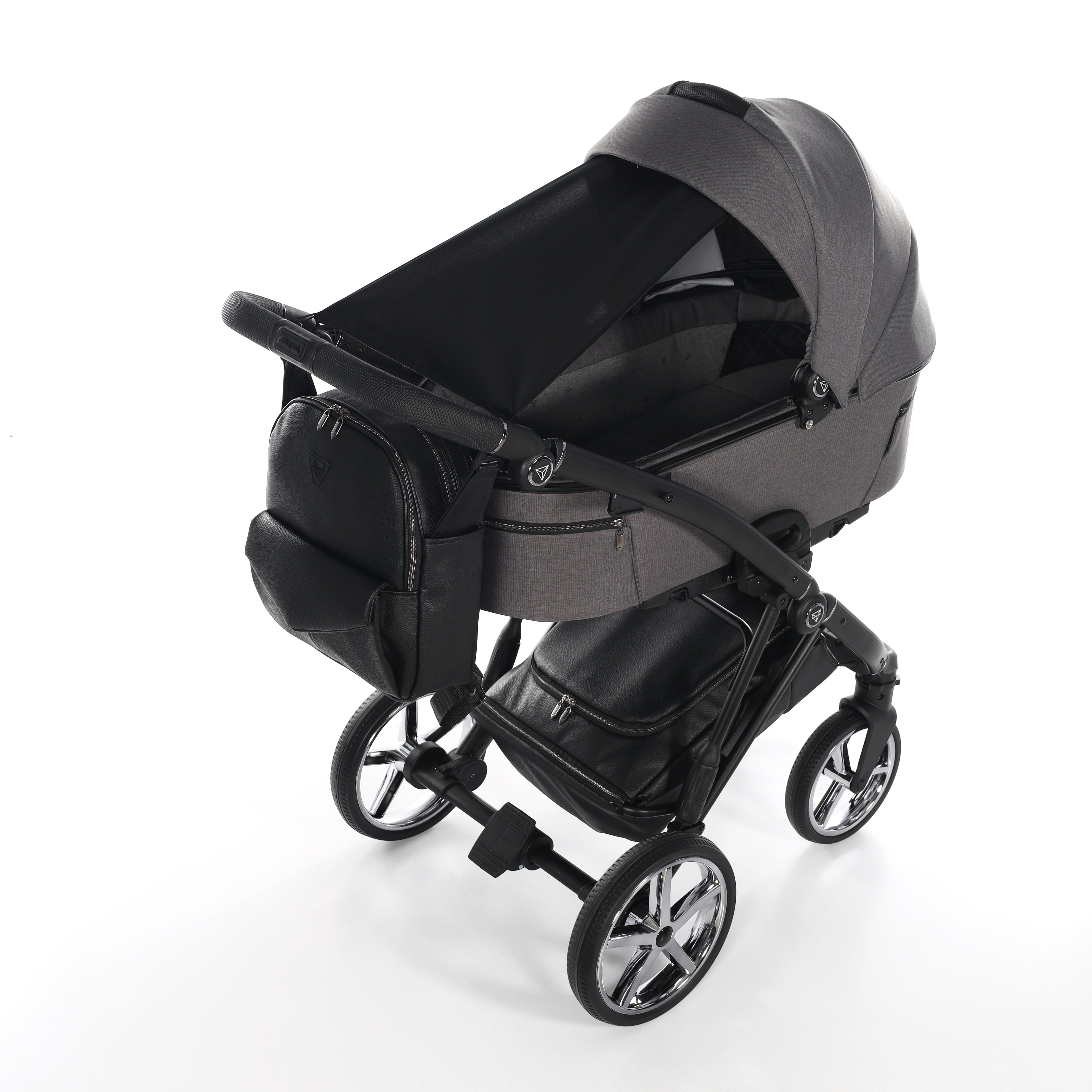 Junama Air 2 In 1 Pram - Graphite   