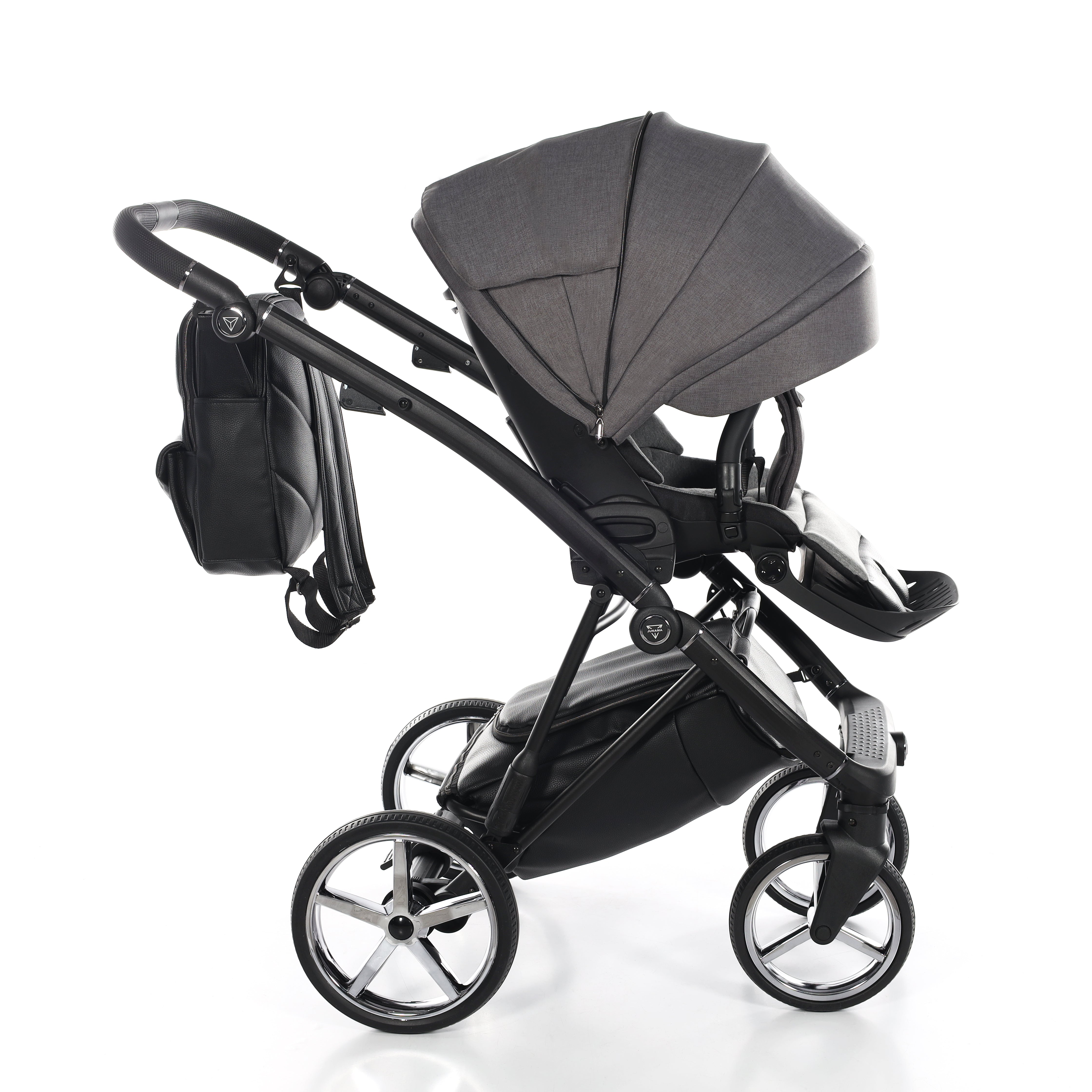 Junama Air 2 In 1 Pram - Graphite   