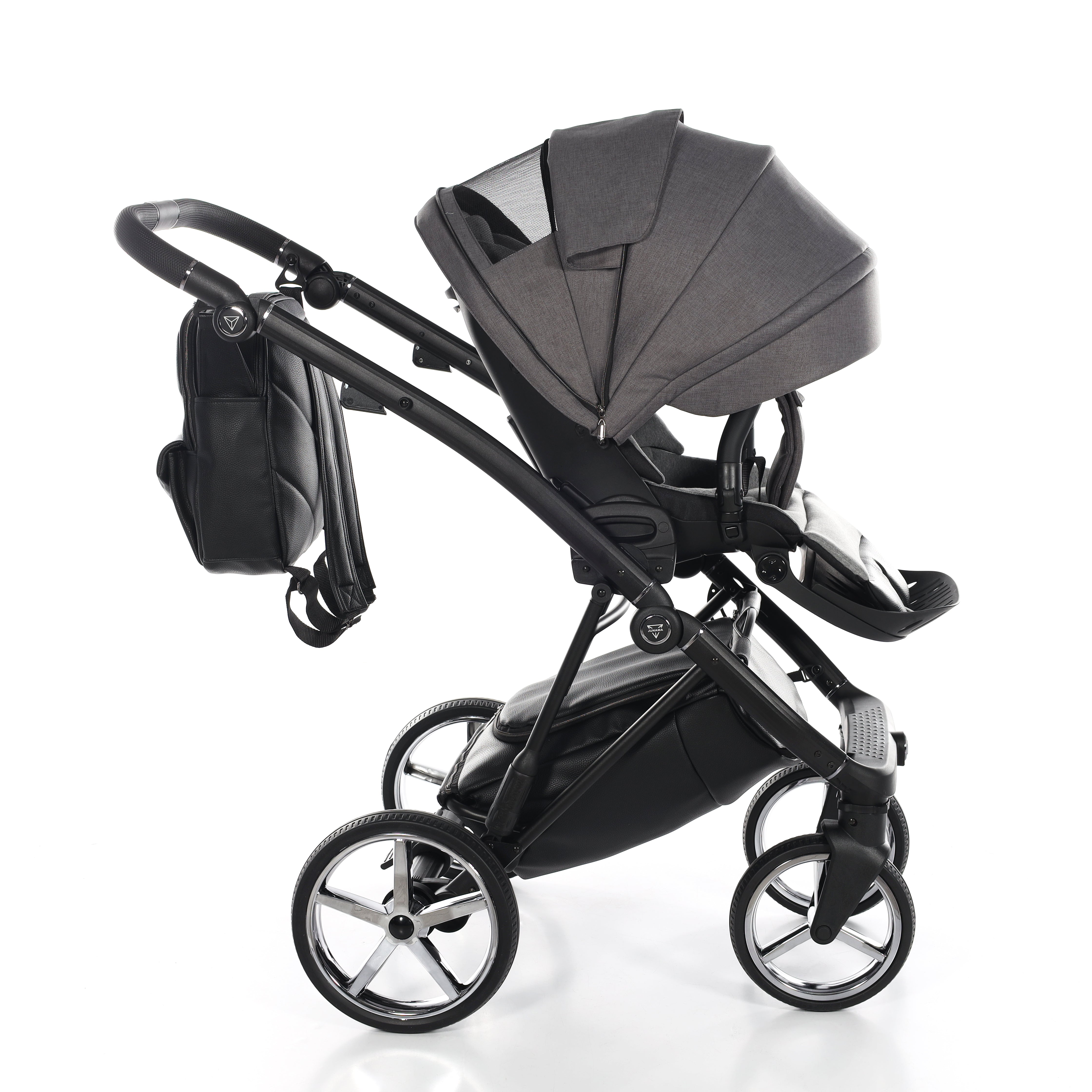 Junama Air 2 In 1 Pram - Graphite   