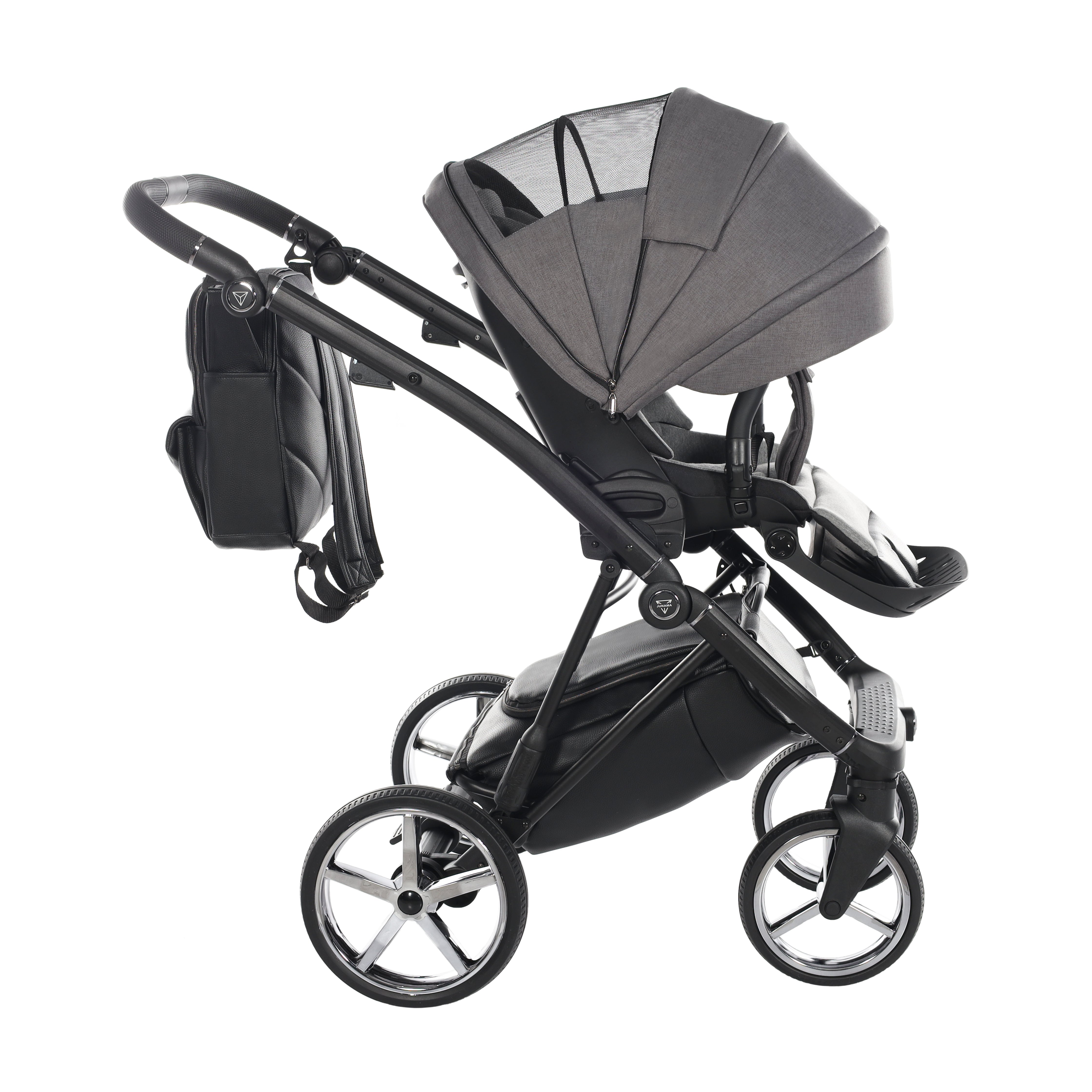 Junama Air 2 In 1 Pram - Graphite   