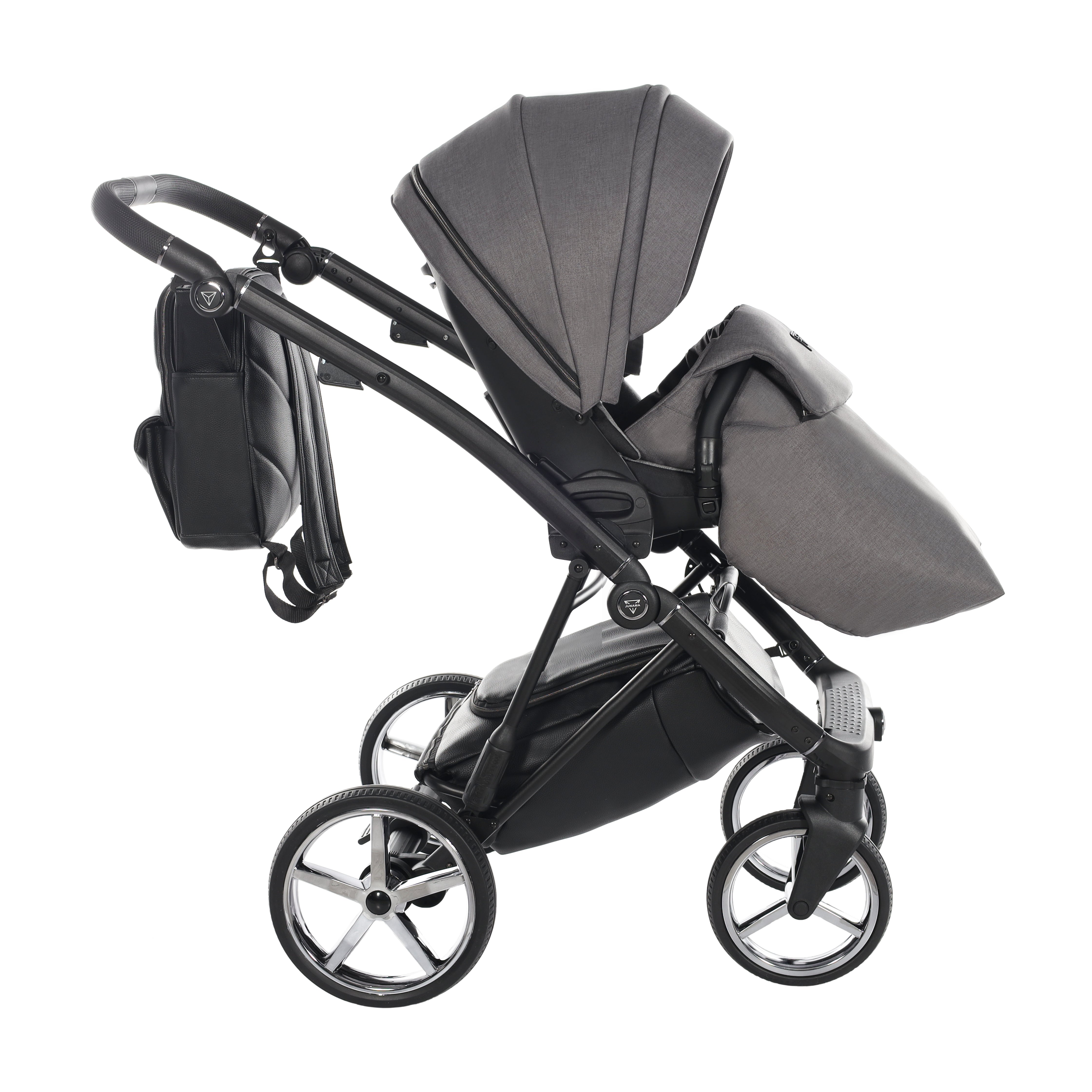 Junama Air 2 In 1 Pram - Graphite   