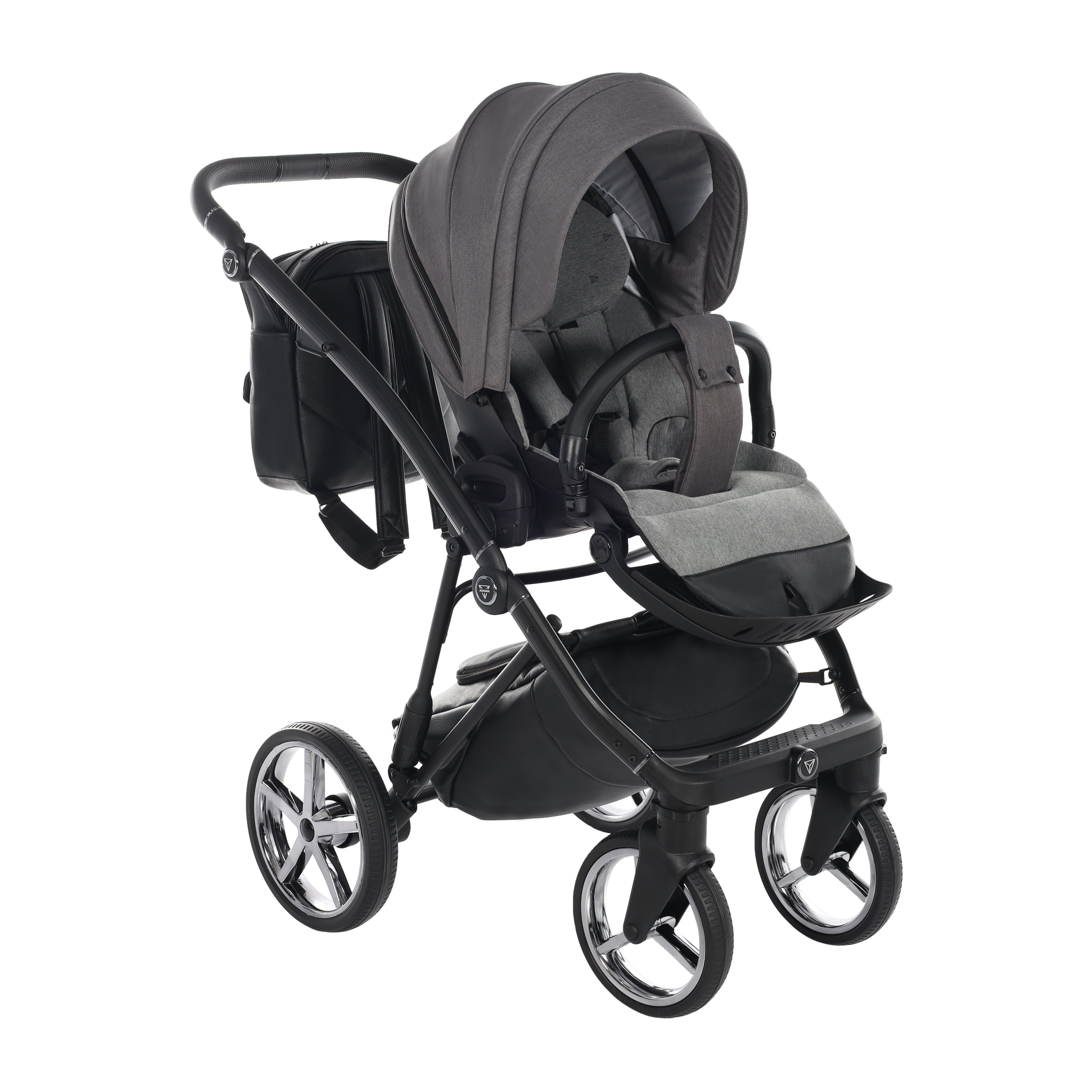 Junama Air 2 In 1 Pram - Graphite   