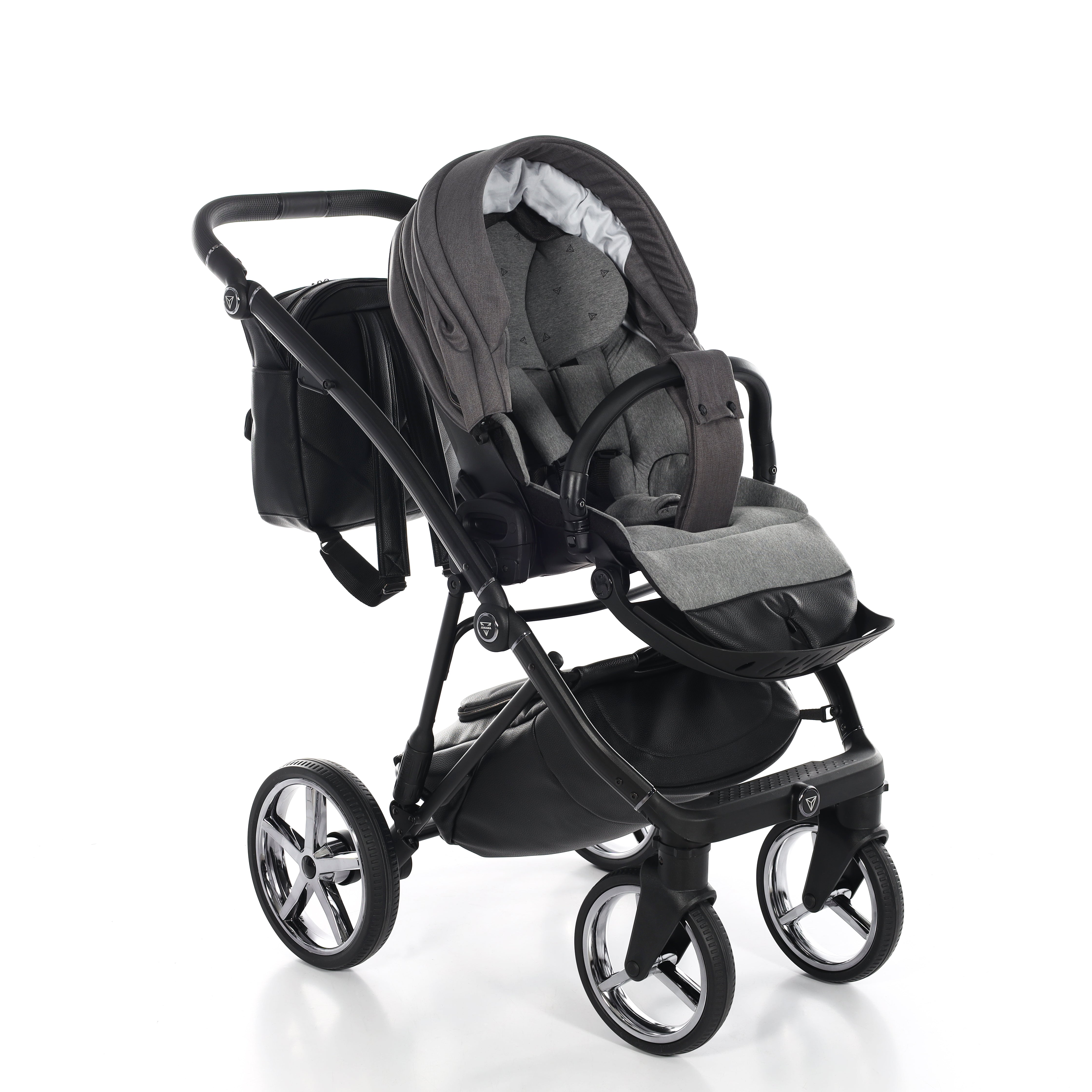 Junama Air 2 In 1 Pram - Graphite   