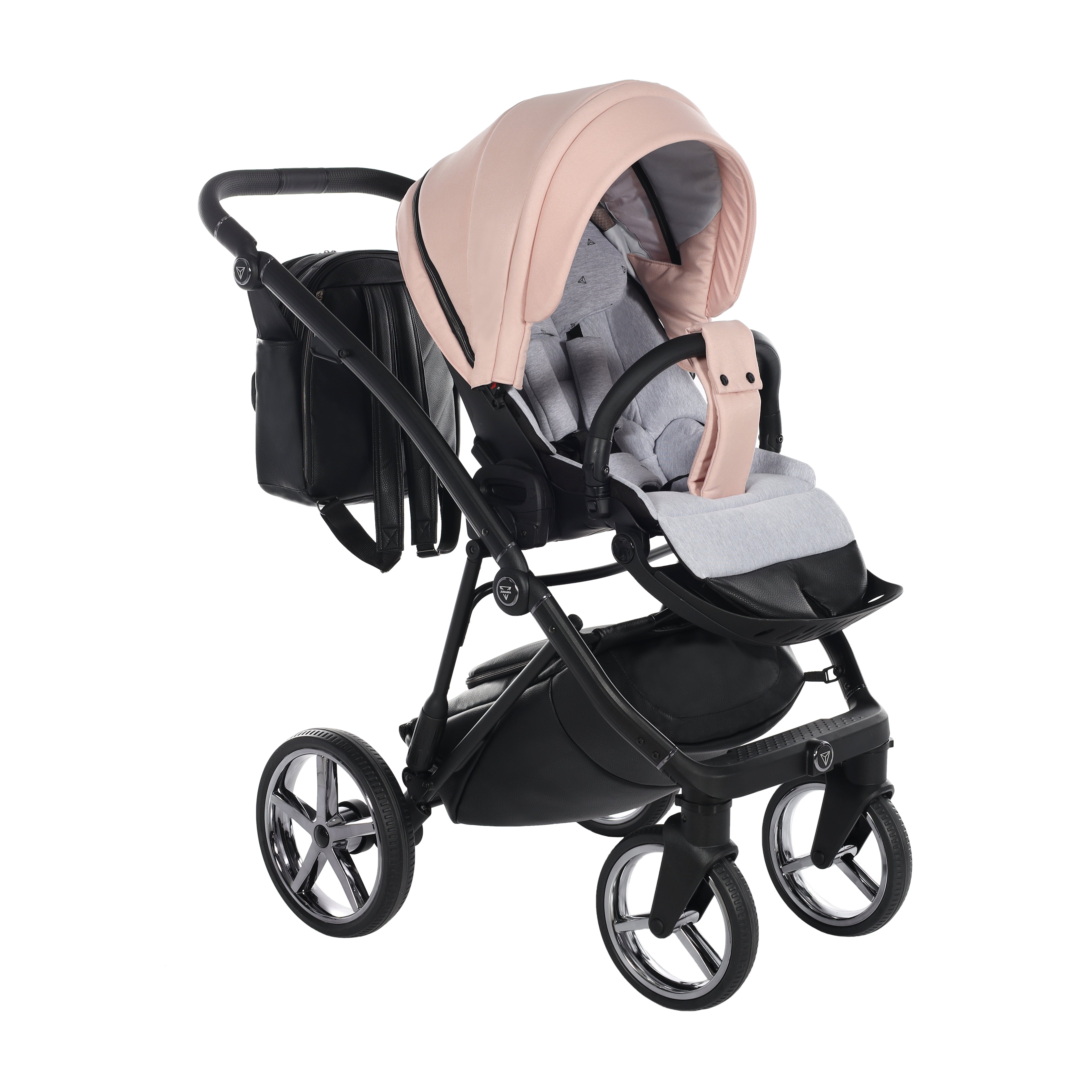 Junama Air 2 In 1 Pram - Pink   