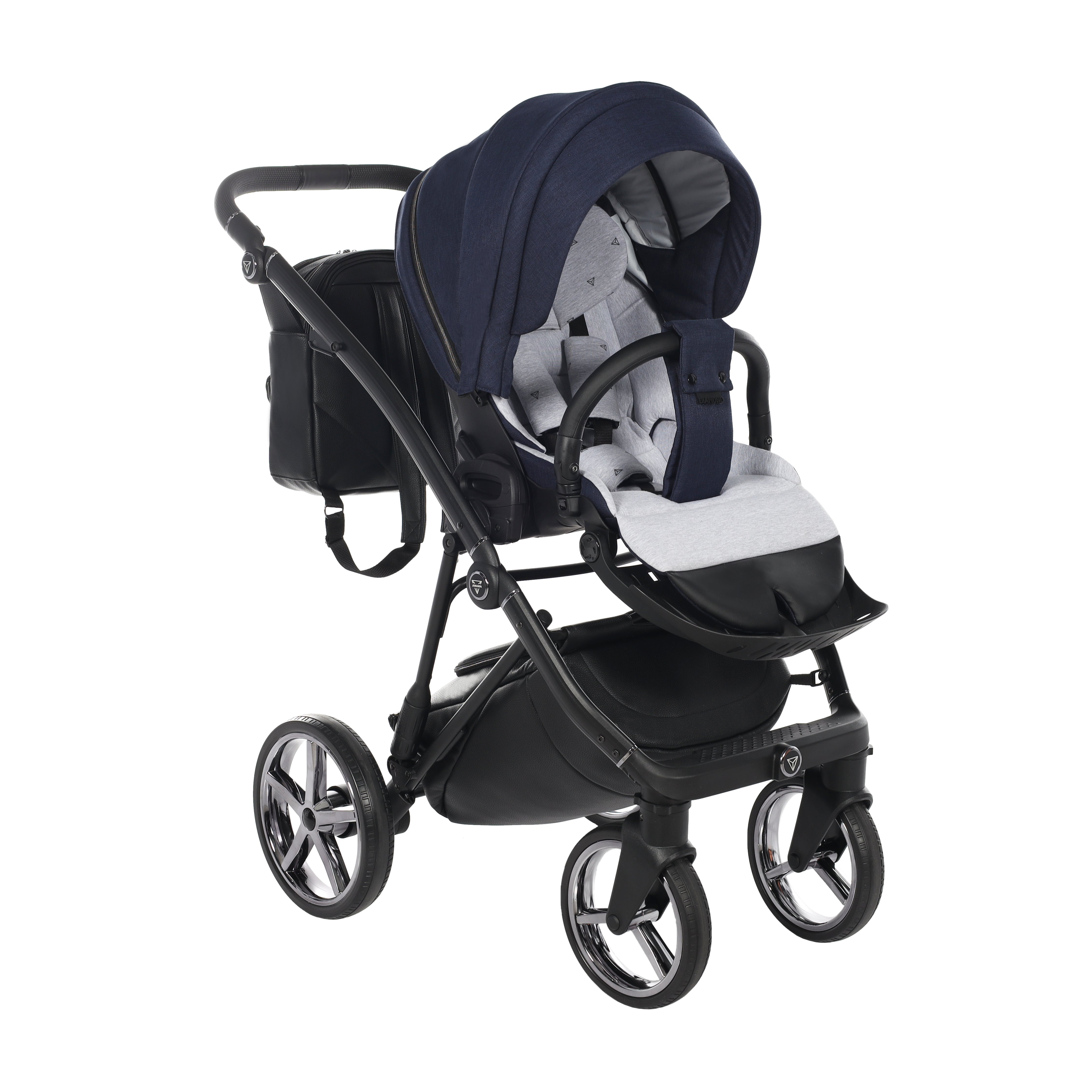 Junama Air 2 In 1 Pram - Navy   