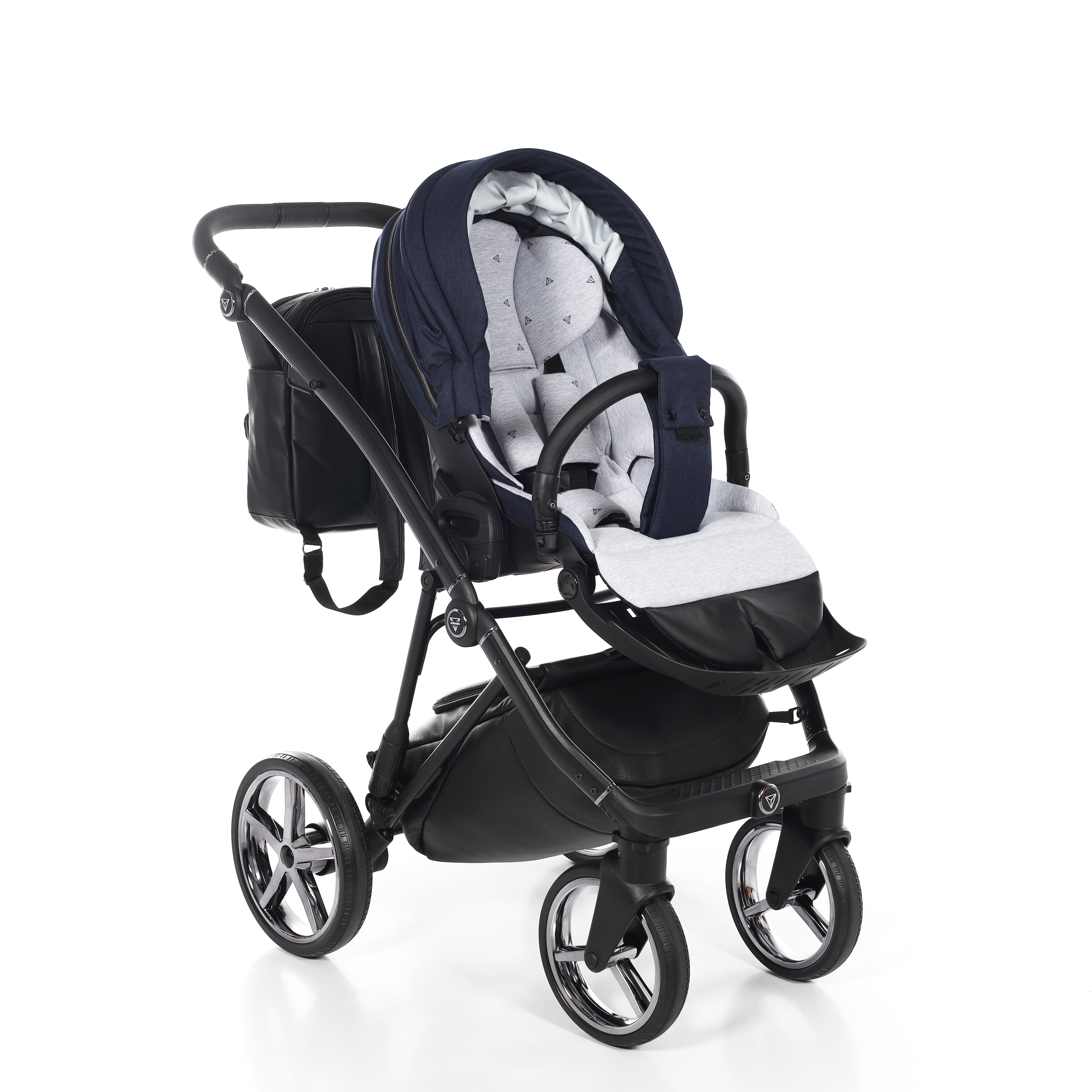 Junama Air 2 In 1 Pram - Navy   