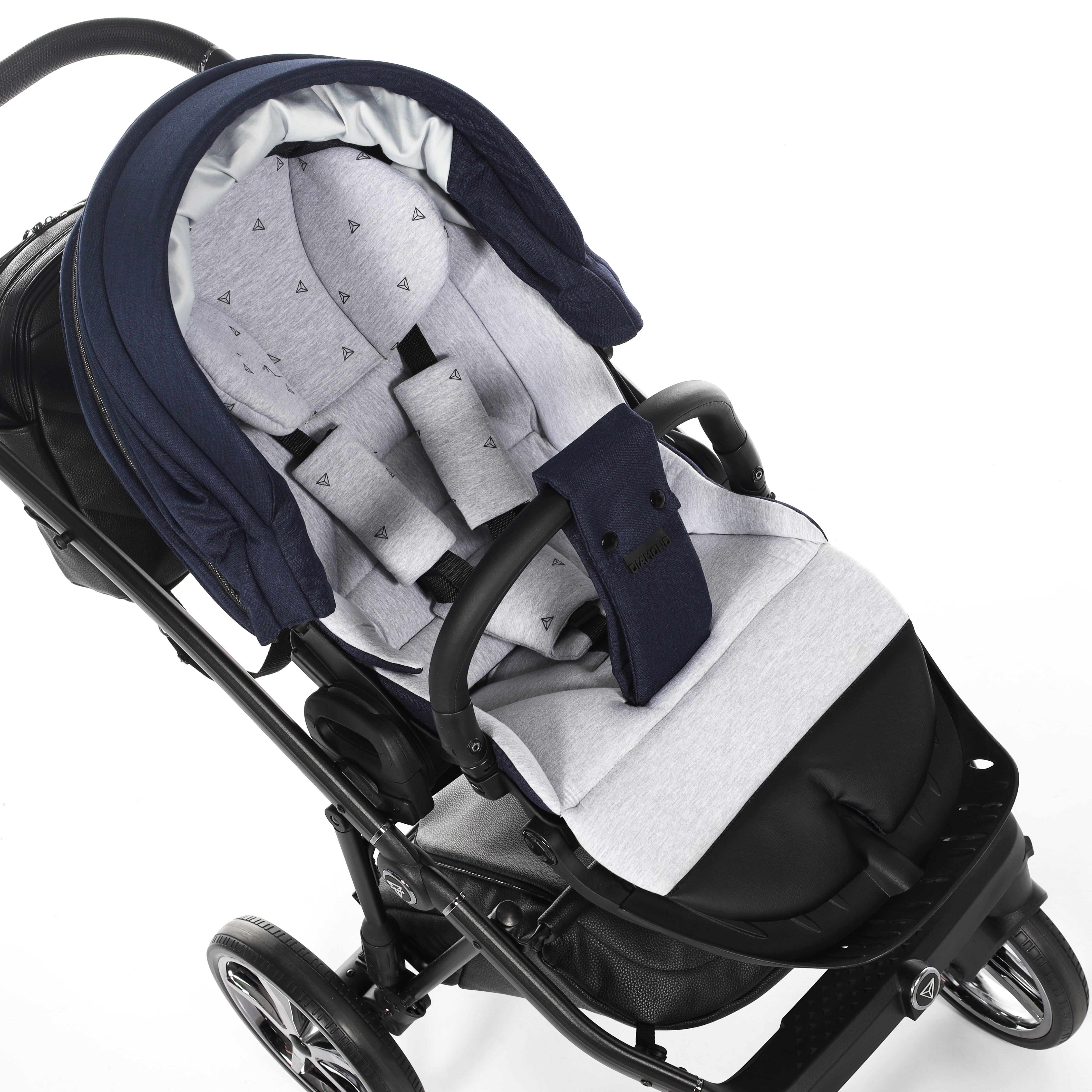 Junama Air 2 In 1 Pram - Navy   