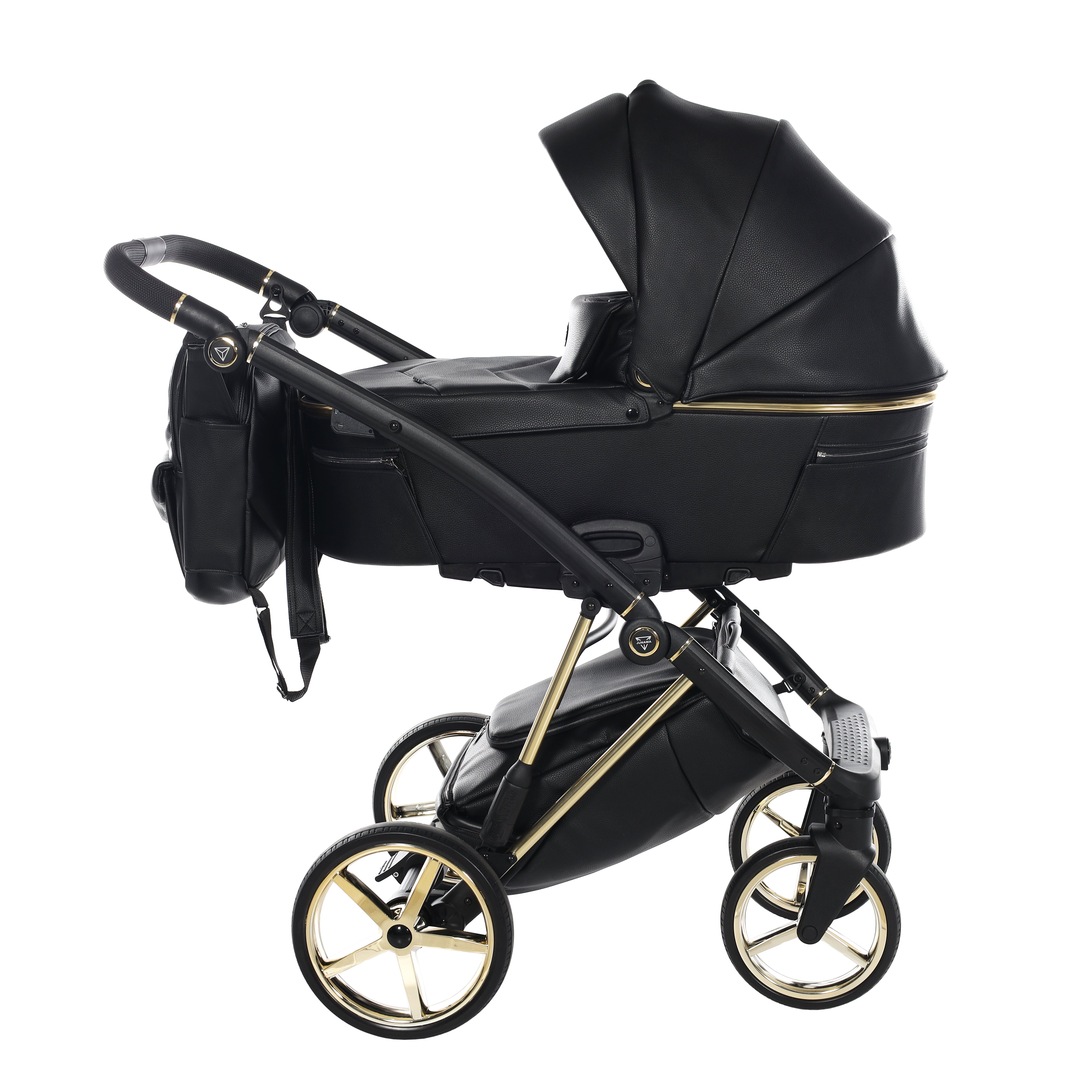 Junama Air 2 In 1 Pram Premium - Black   