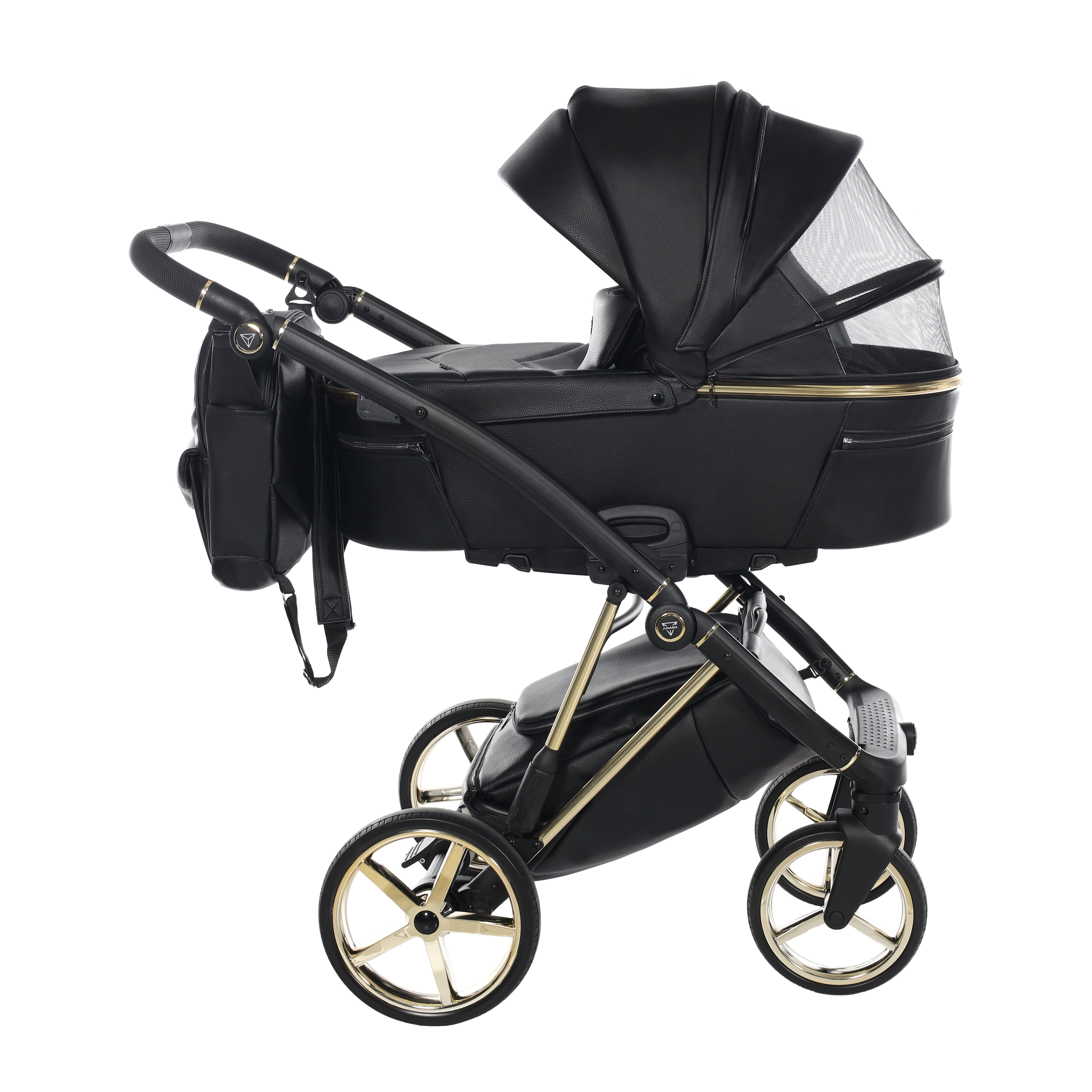 Junama Air 2 In 1 Pram Premium - Black   