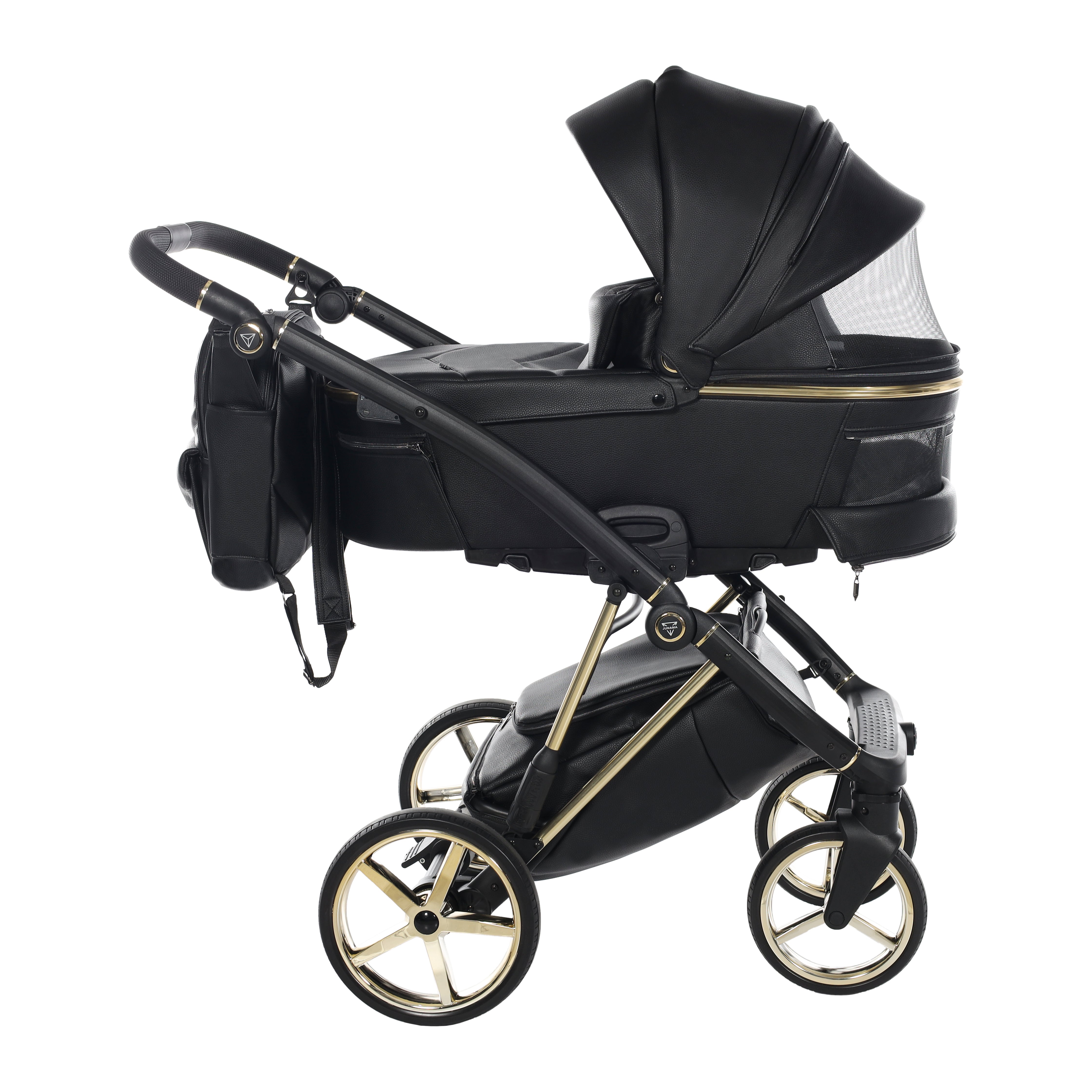 Junama Air 2 In 1 Pram Premium - Black   