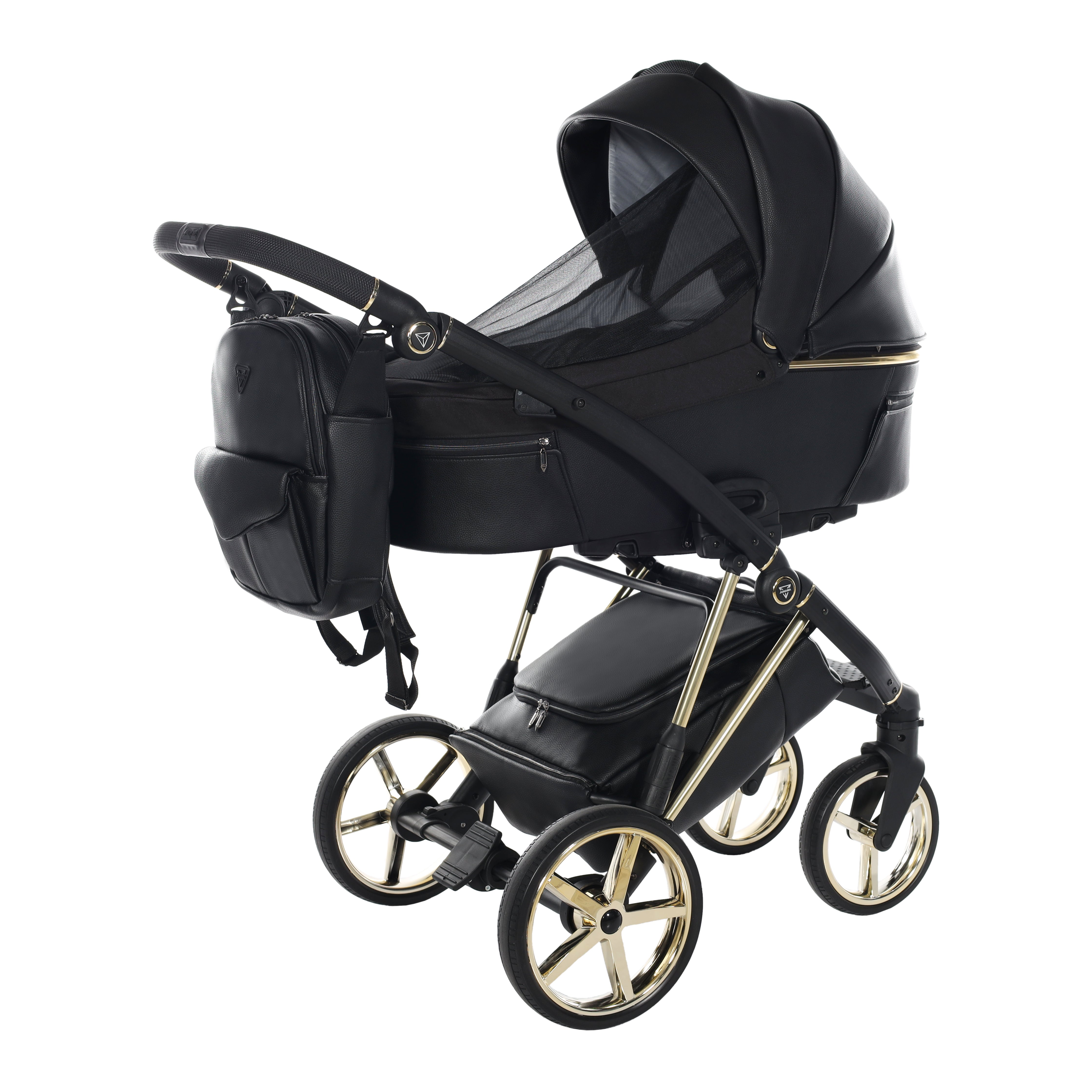 Junama Air 2 In 1 Pram Premium - Black   