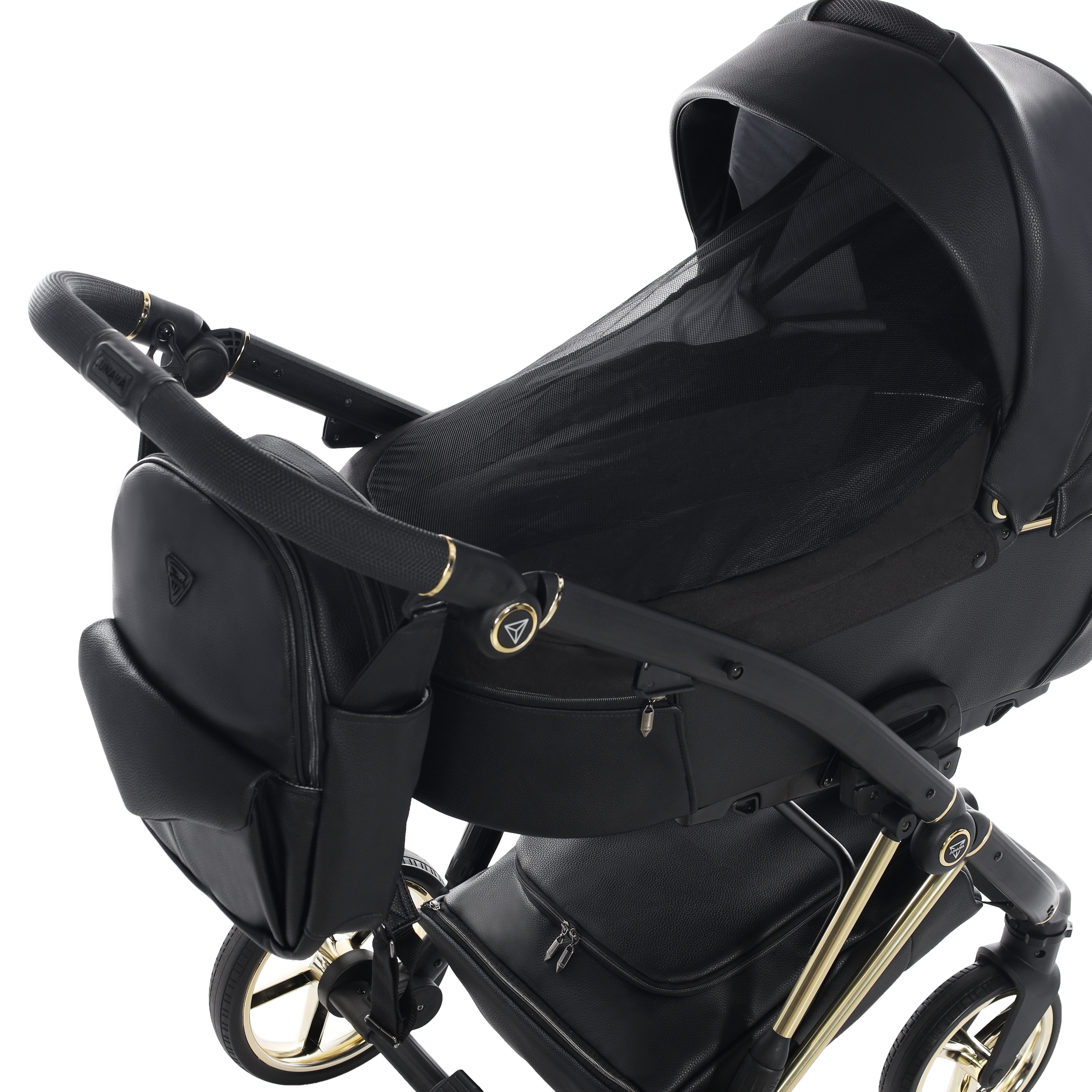 Junama Air 2 In 1 Pram Premium - Black   