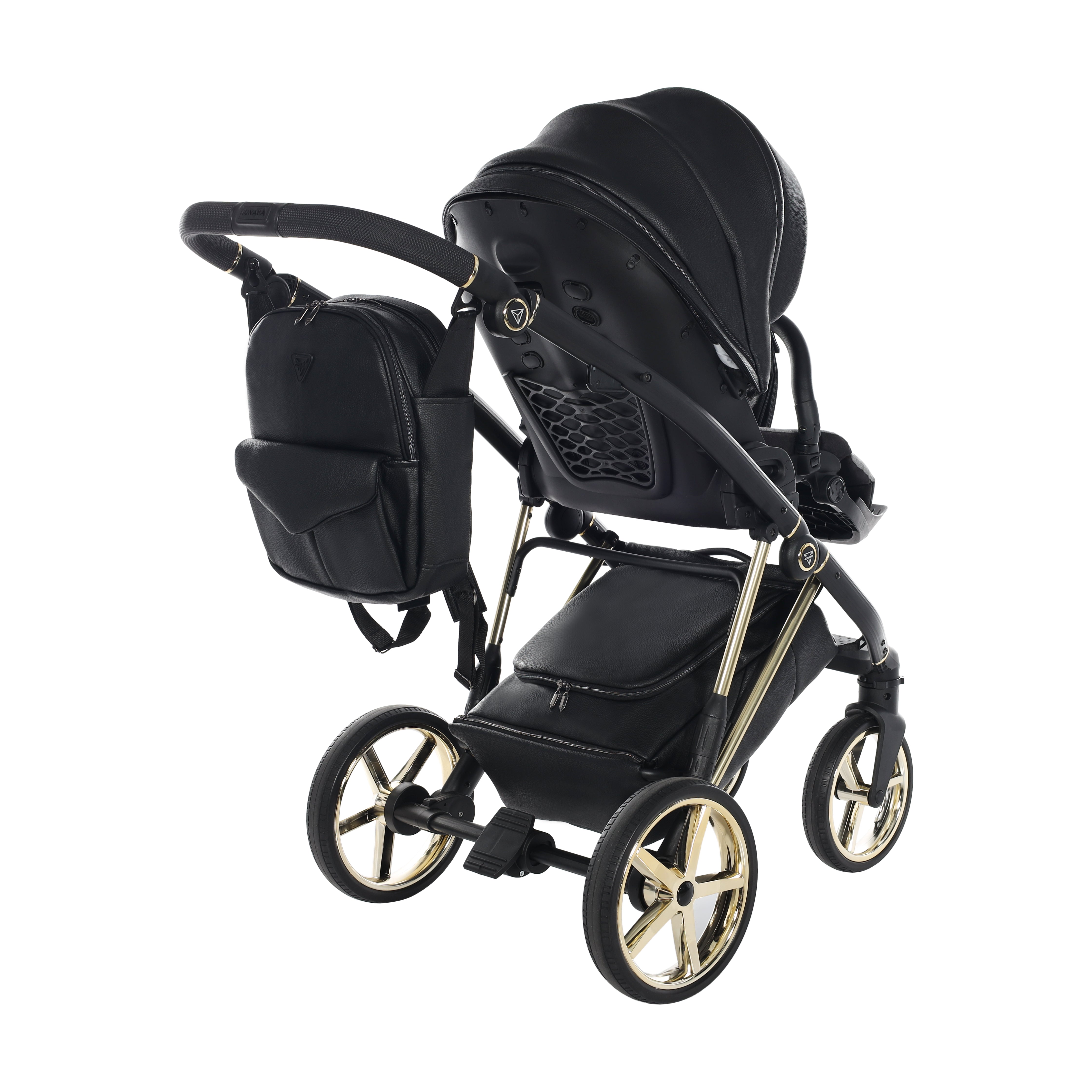 Junama Air 2 In 1 Pram Premium - Black   