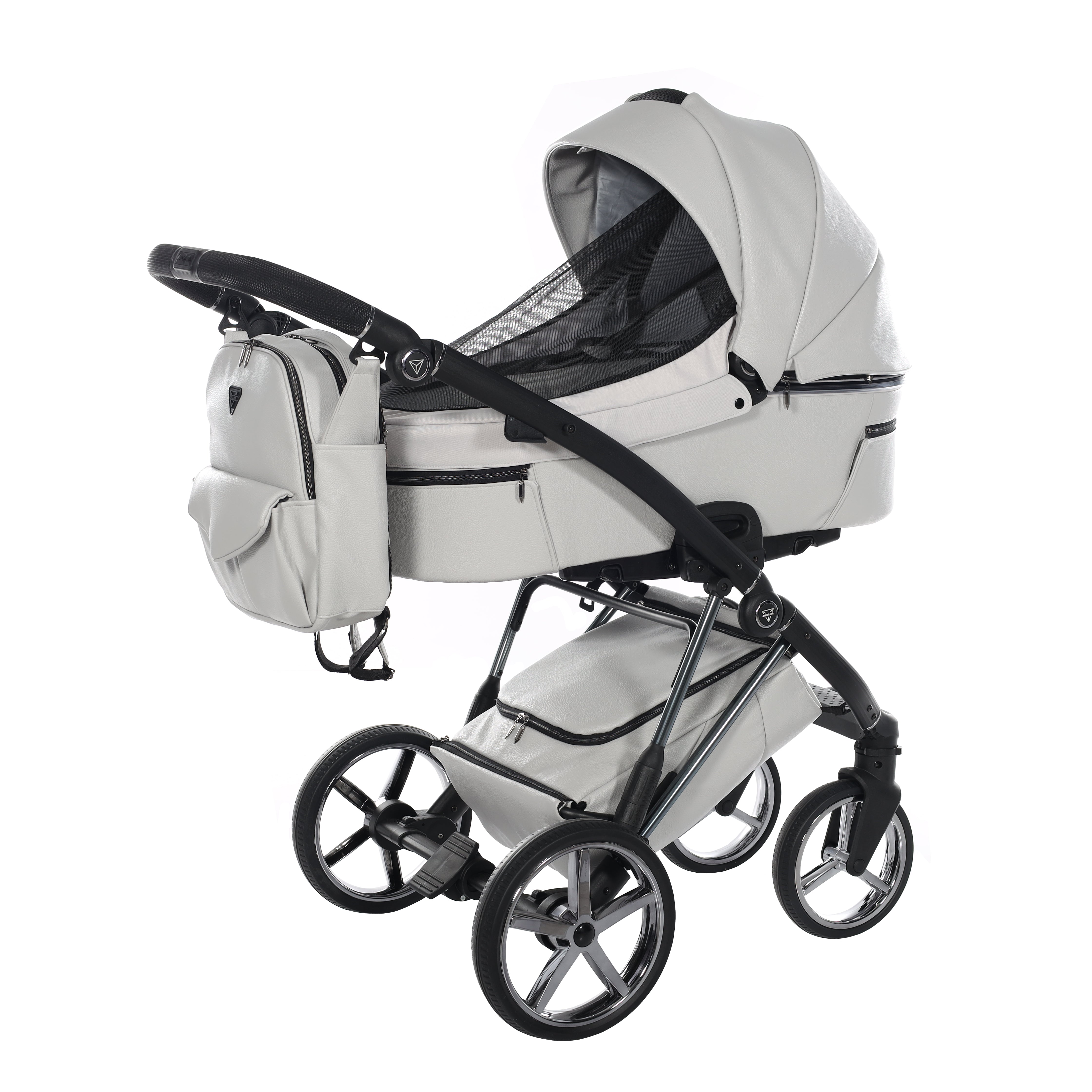 Junama Air 2 In 1 Pram Premium - Pebble   