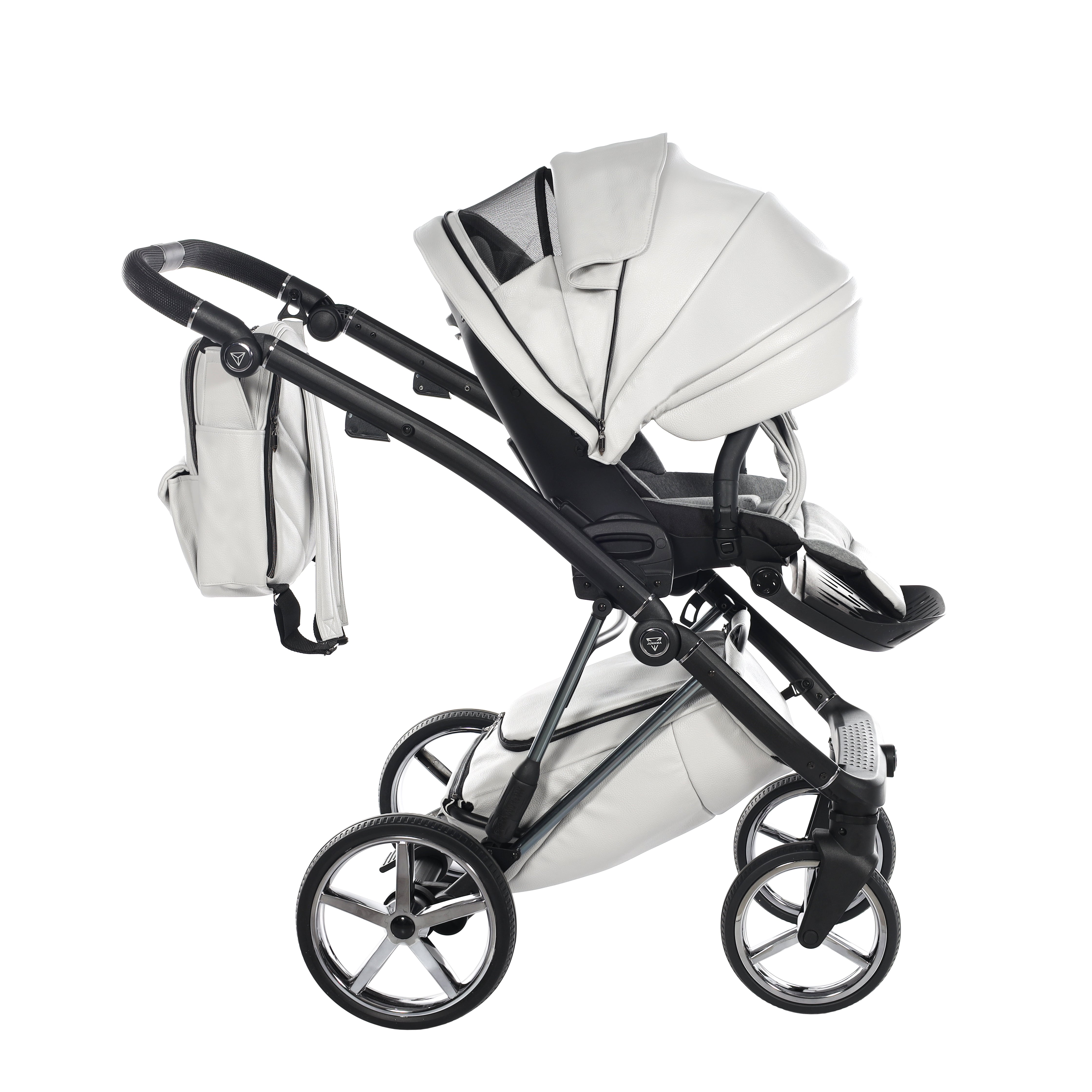 Junama Air 2 In 1 Pram Premium - Pebble   