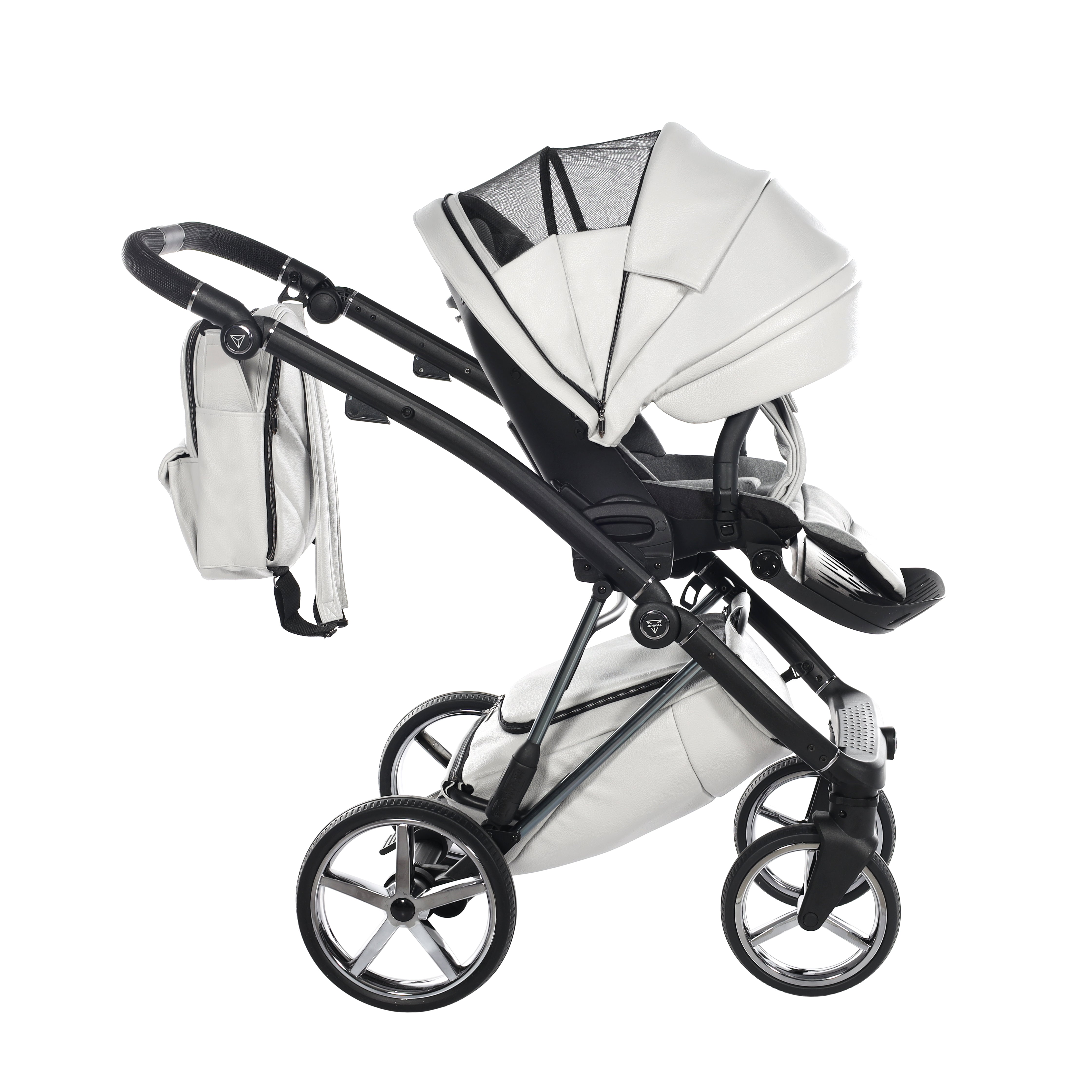 Junama Air 2 In 1 Pram Premium - Pebble   