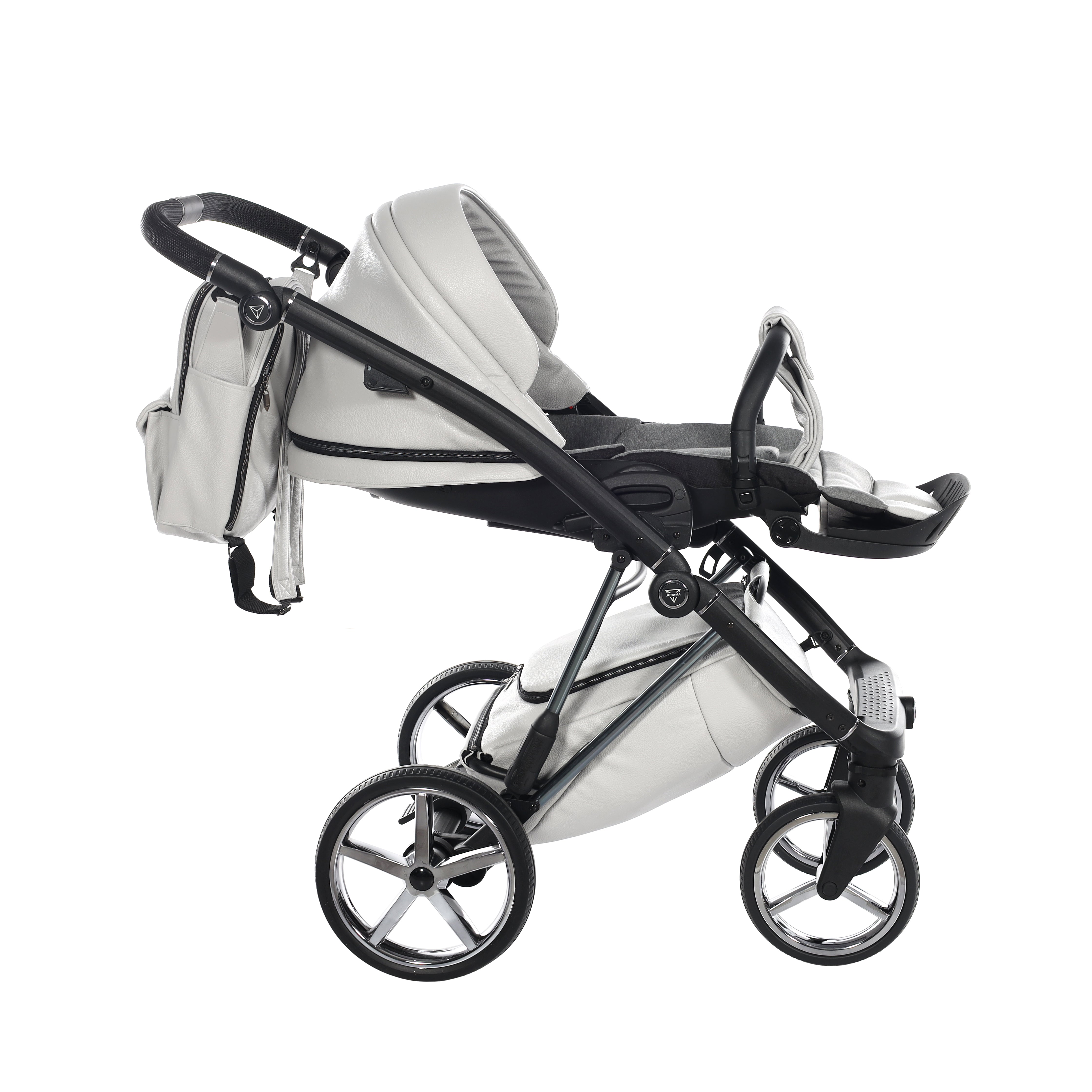 Junama Air 2 In 1 Pram Premium - Pebble   