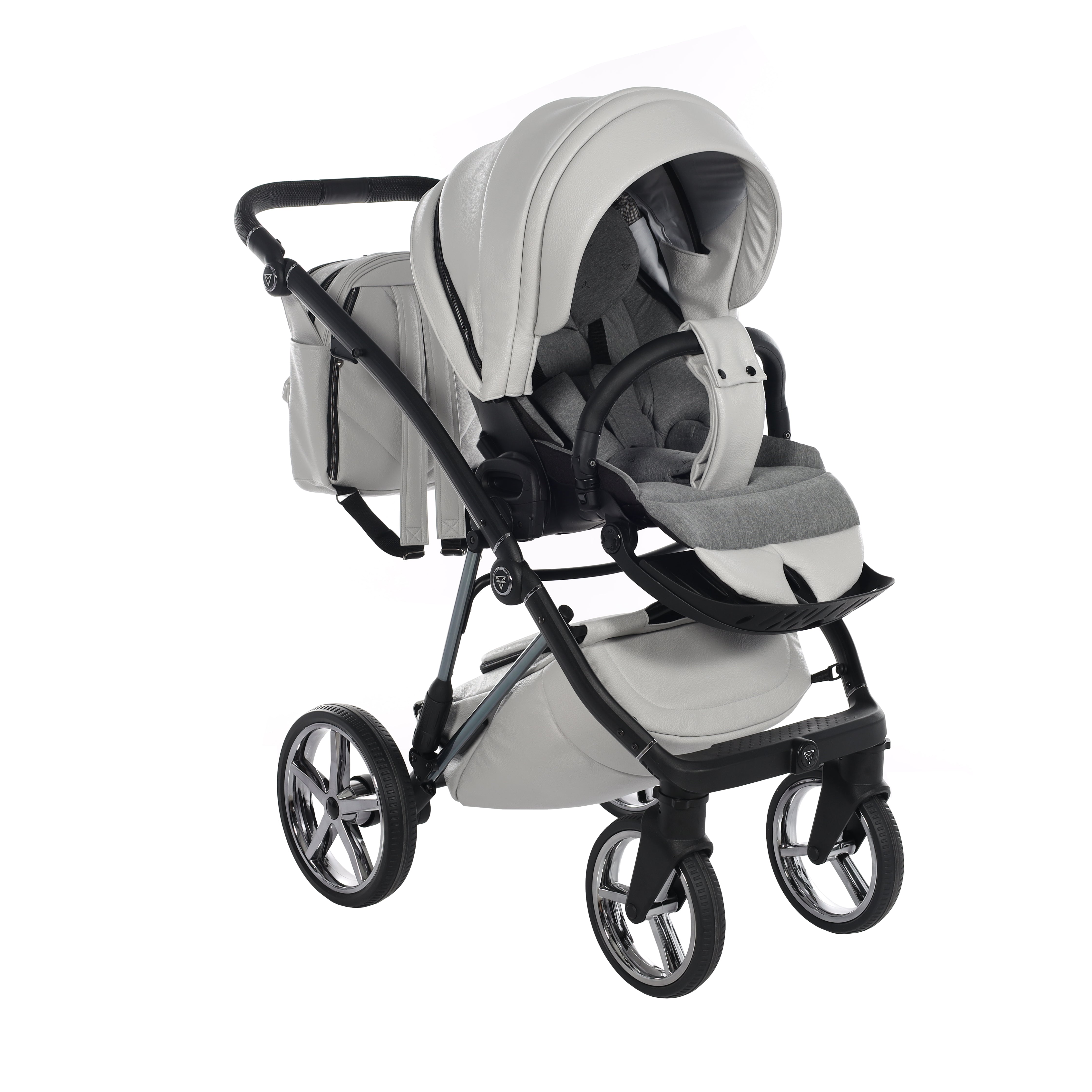 Junama Air 2 In 1 Pram Premium - Pebble   