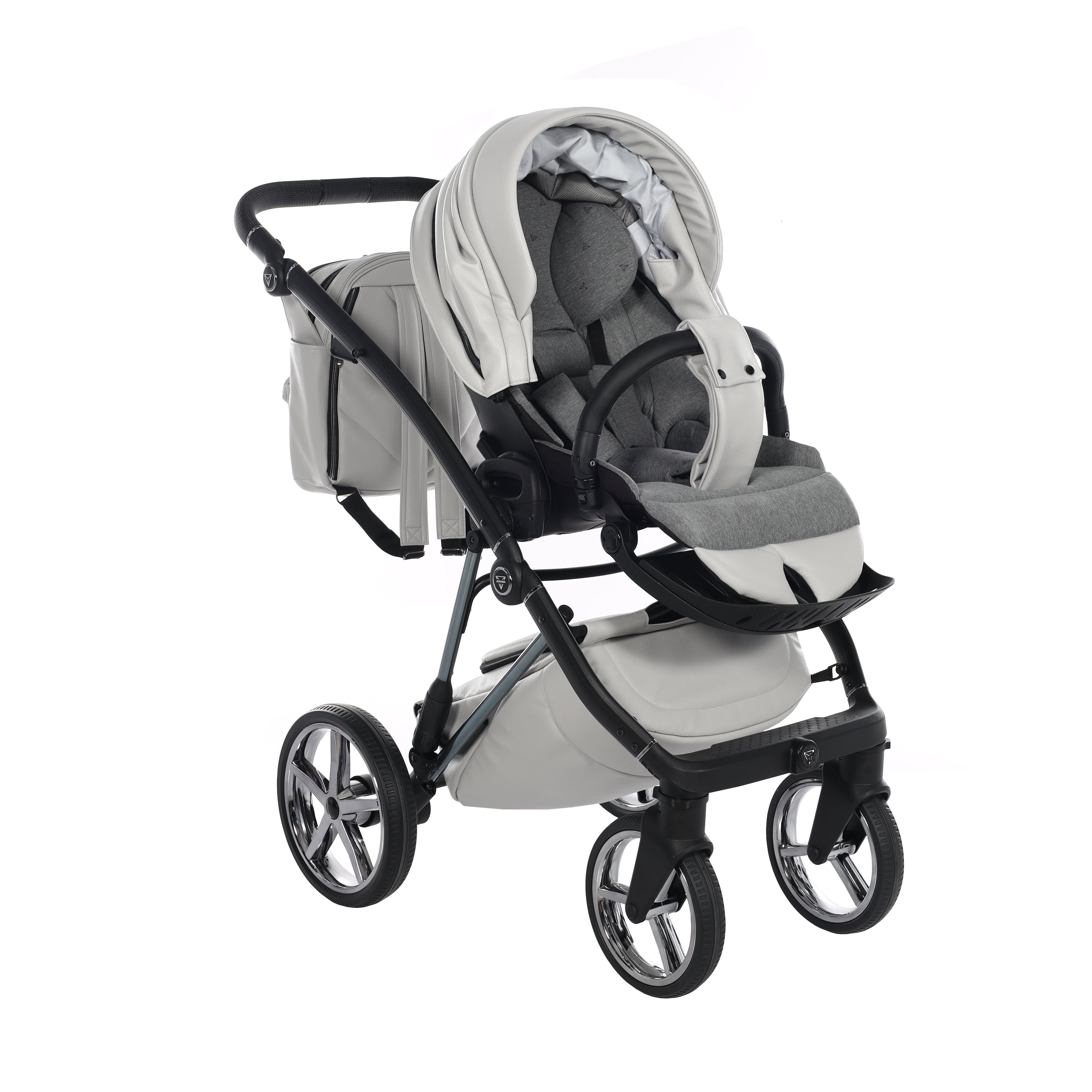 Junama Air 2 In 1 Pram Premium - Pebble   