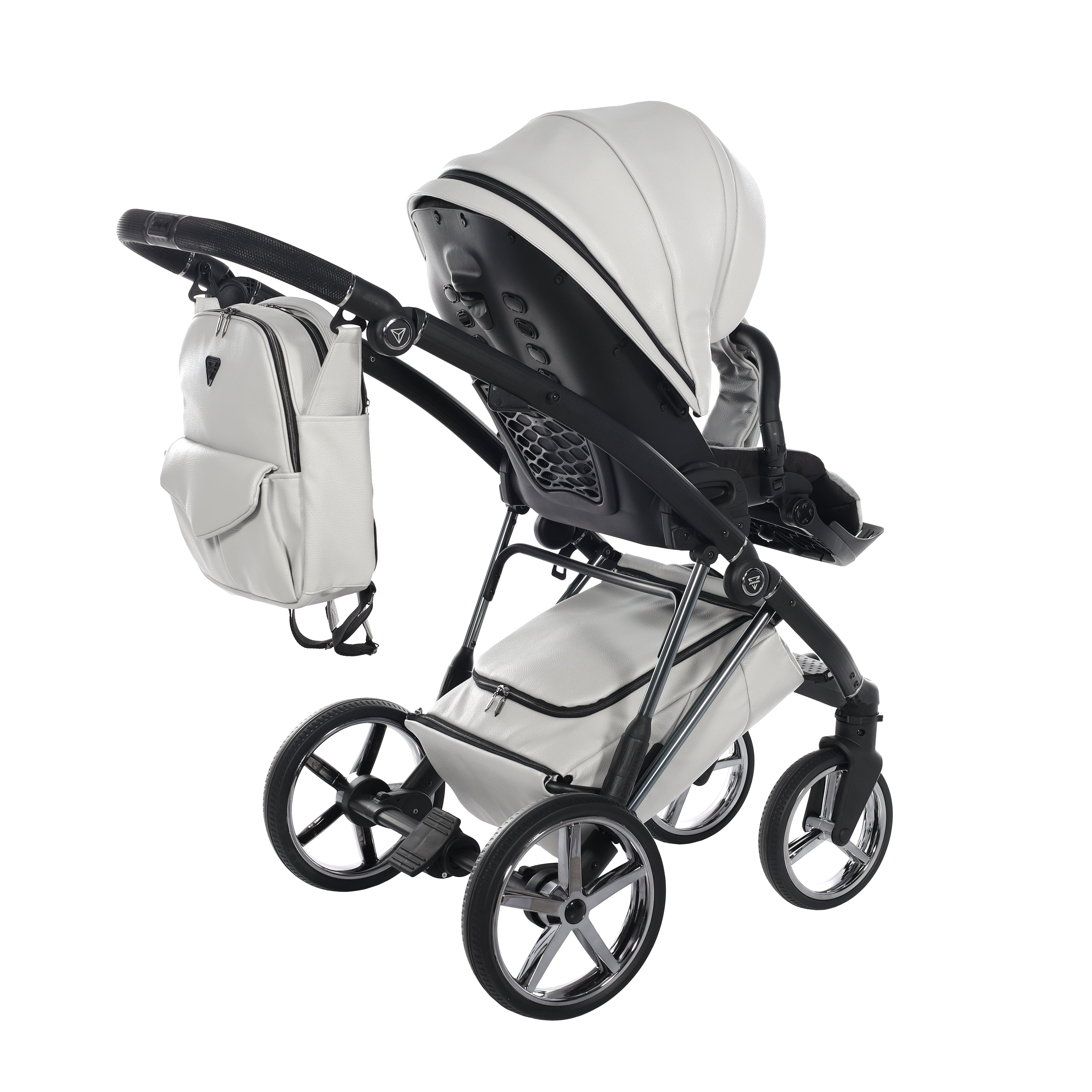 Junama Air 2 In 1 Pram Premium - Pebble   