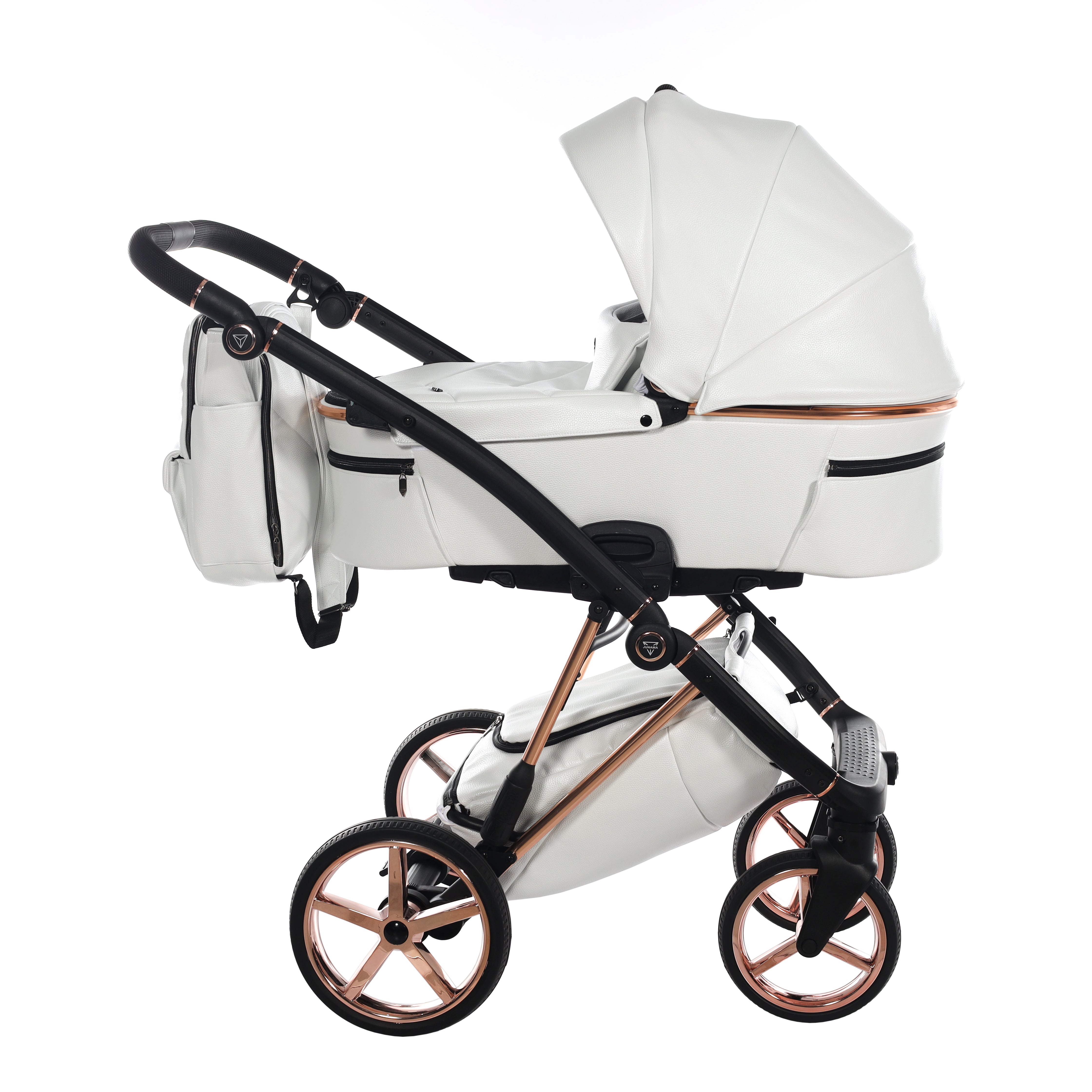 Junama Air 2 In 1 Pram Premium - White   