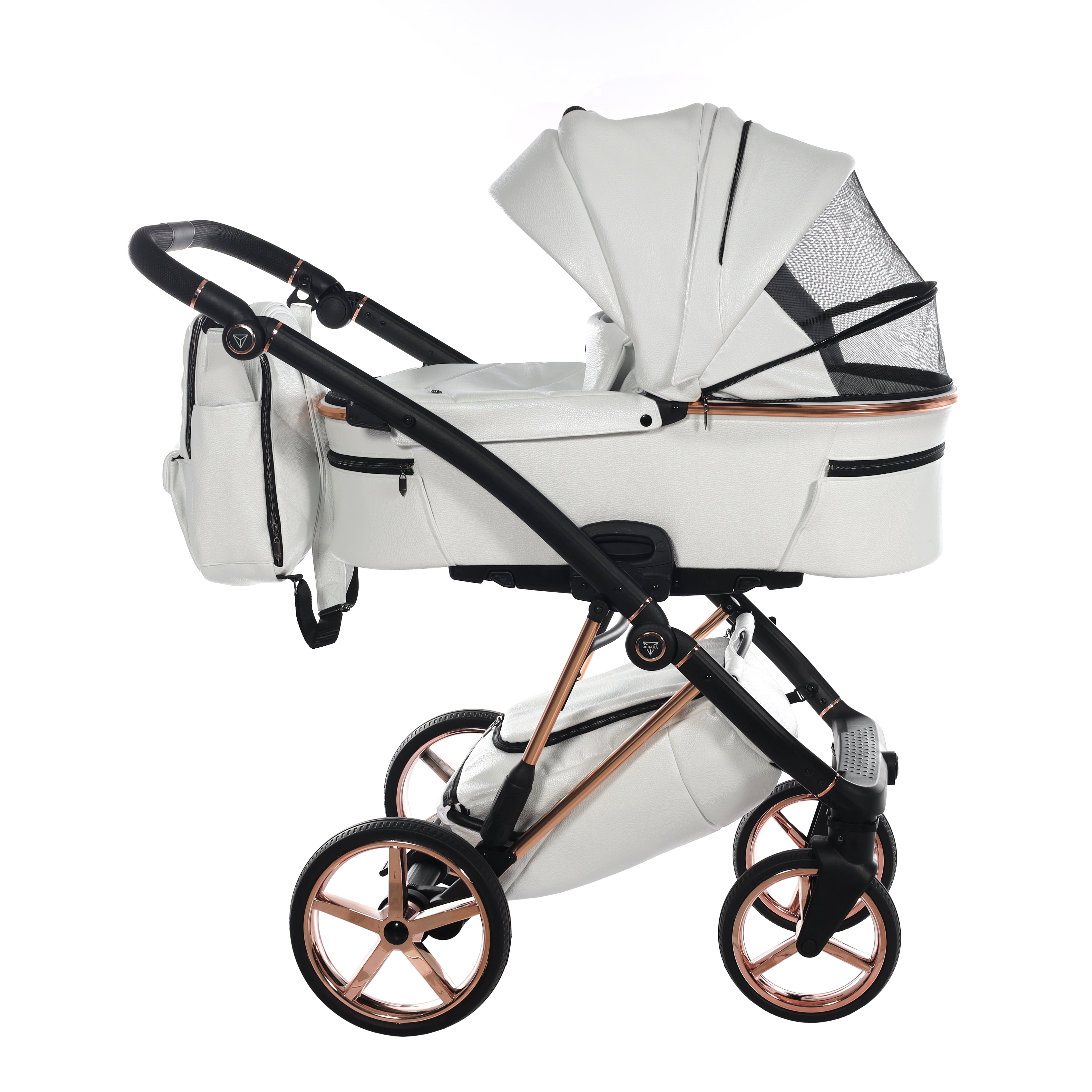 Junama Air 2 In 1 Pram Premium - White   