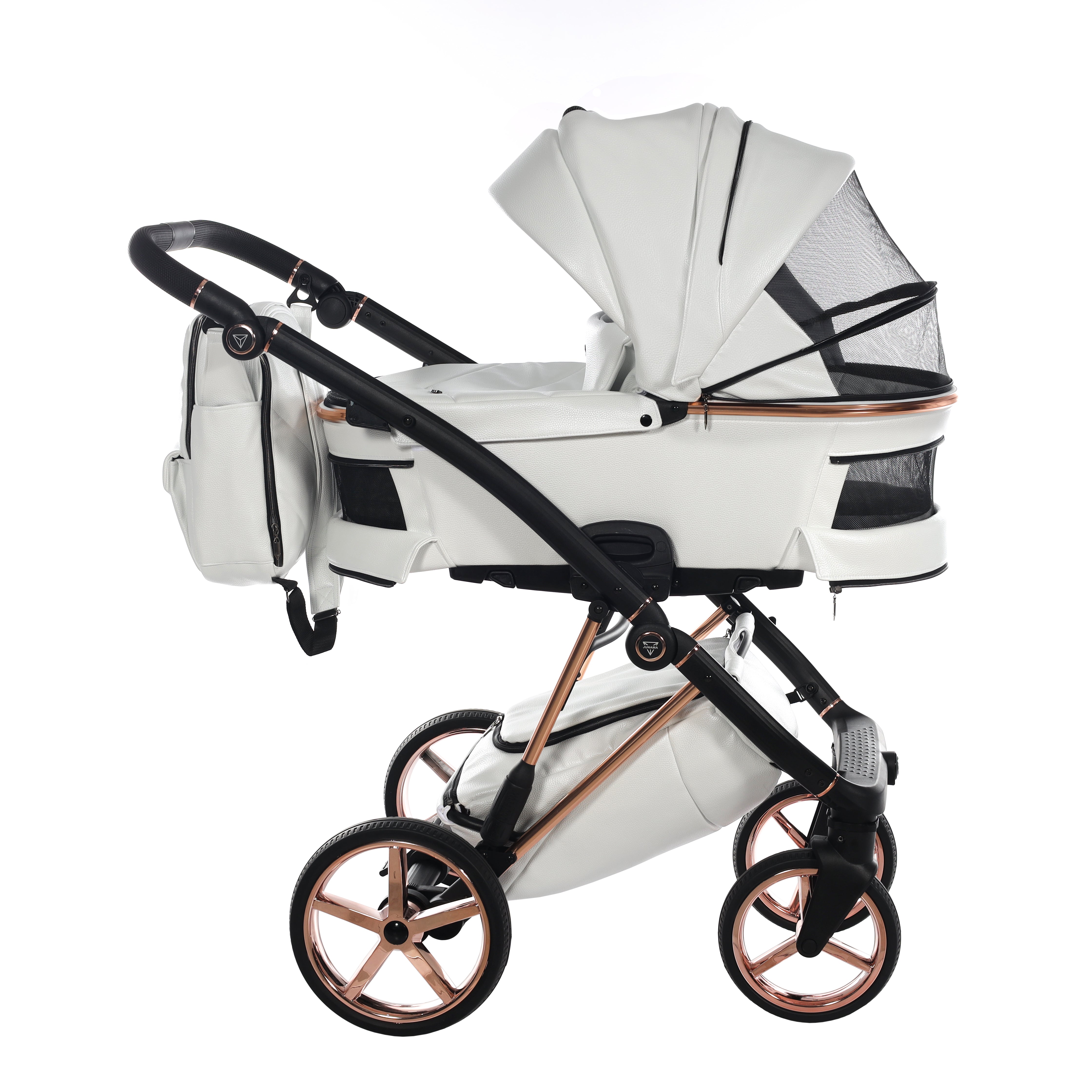 Junama Air 2 In 1 Pram Premium - White   