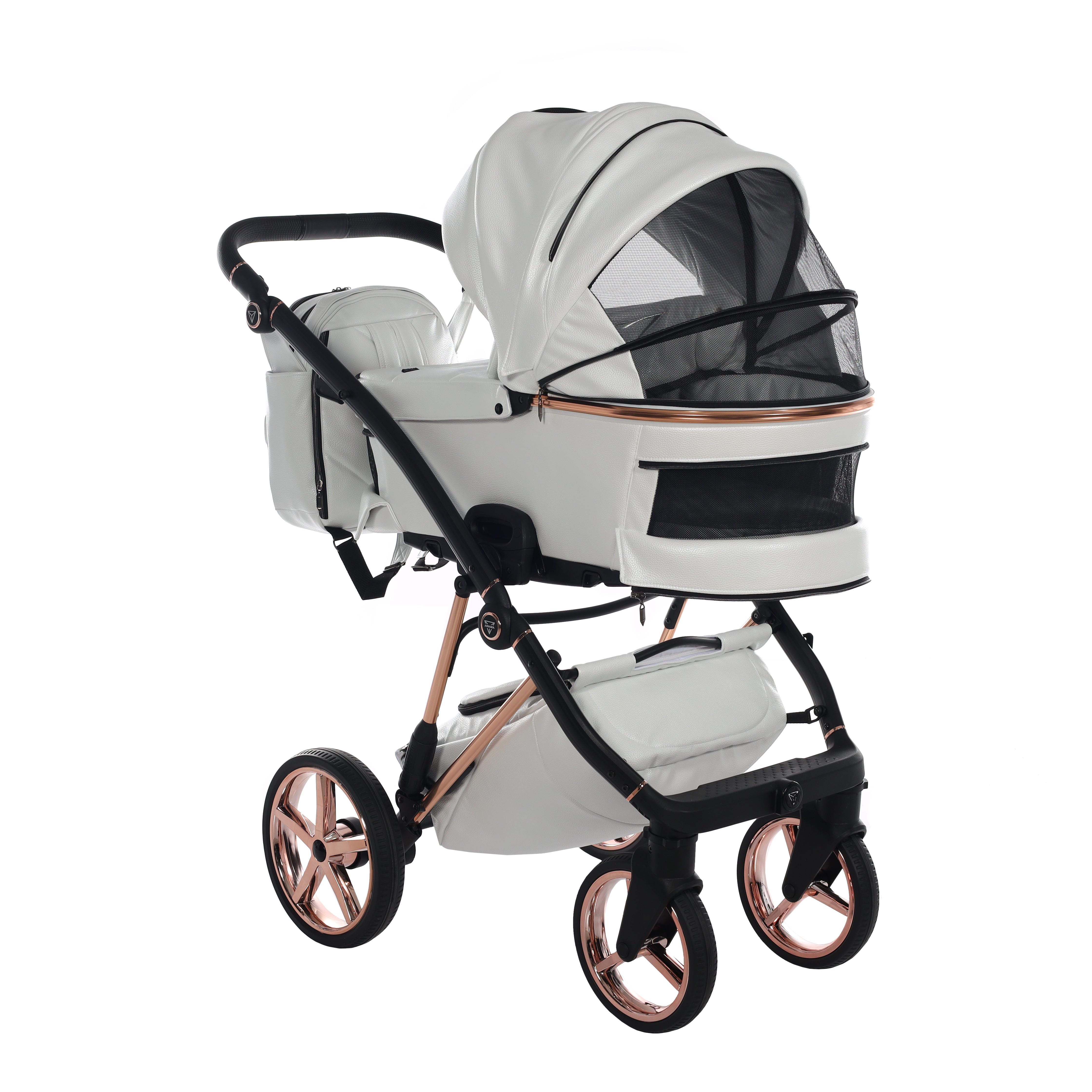 Junama Air 2 In 1 Pram Premium - White   