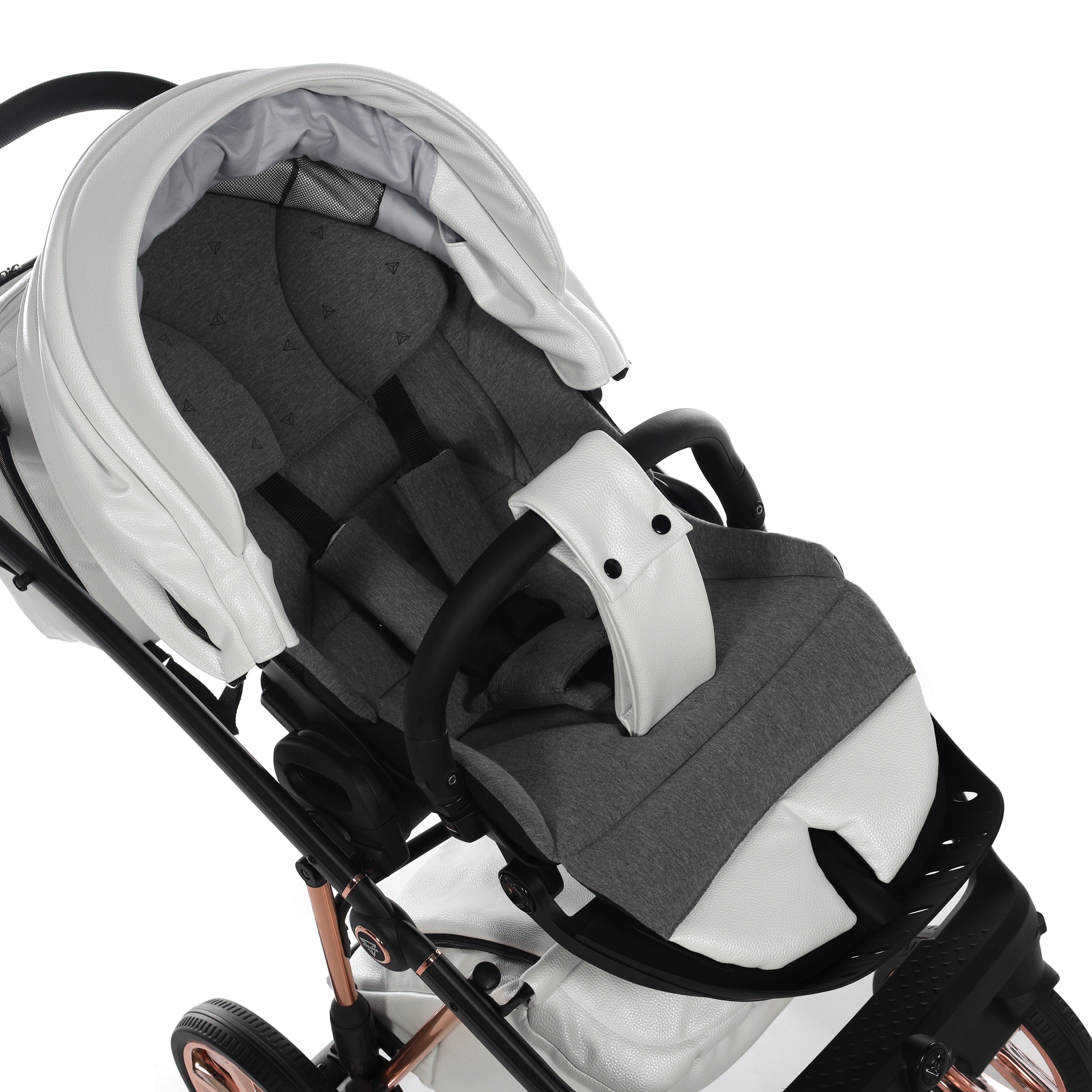 Junama Air 2 In 1 Pram Premium - White   