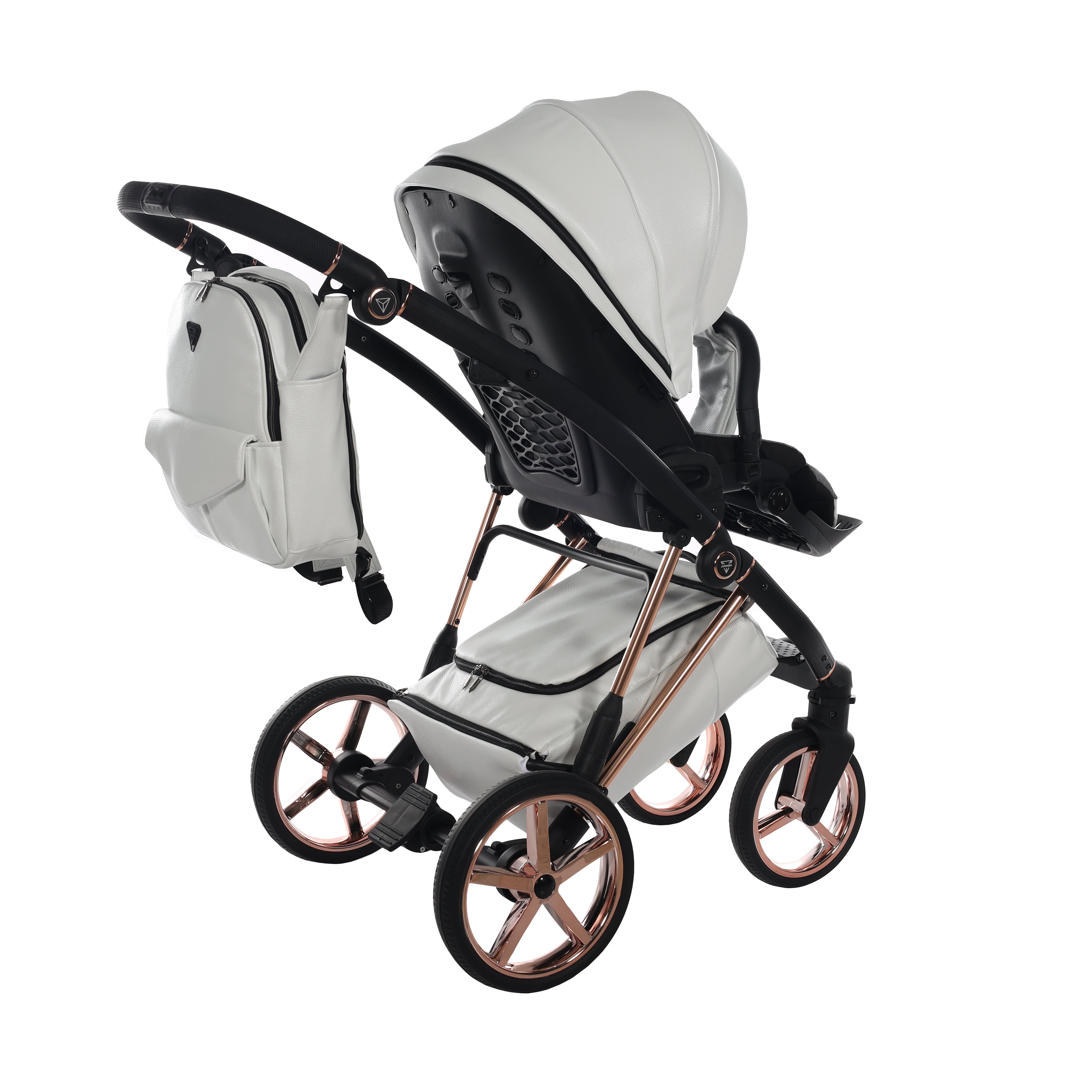 Junama Air 2 In 1 Pram Premium - White   