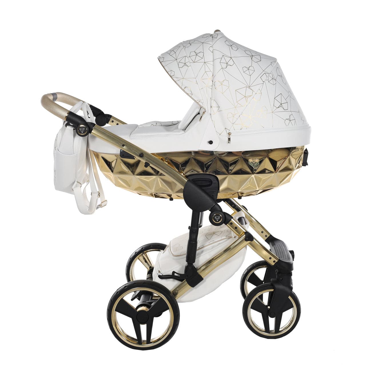 Junama Heart 3 In 1 Travel System - White Gold -  | For Your Little One