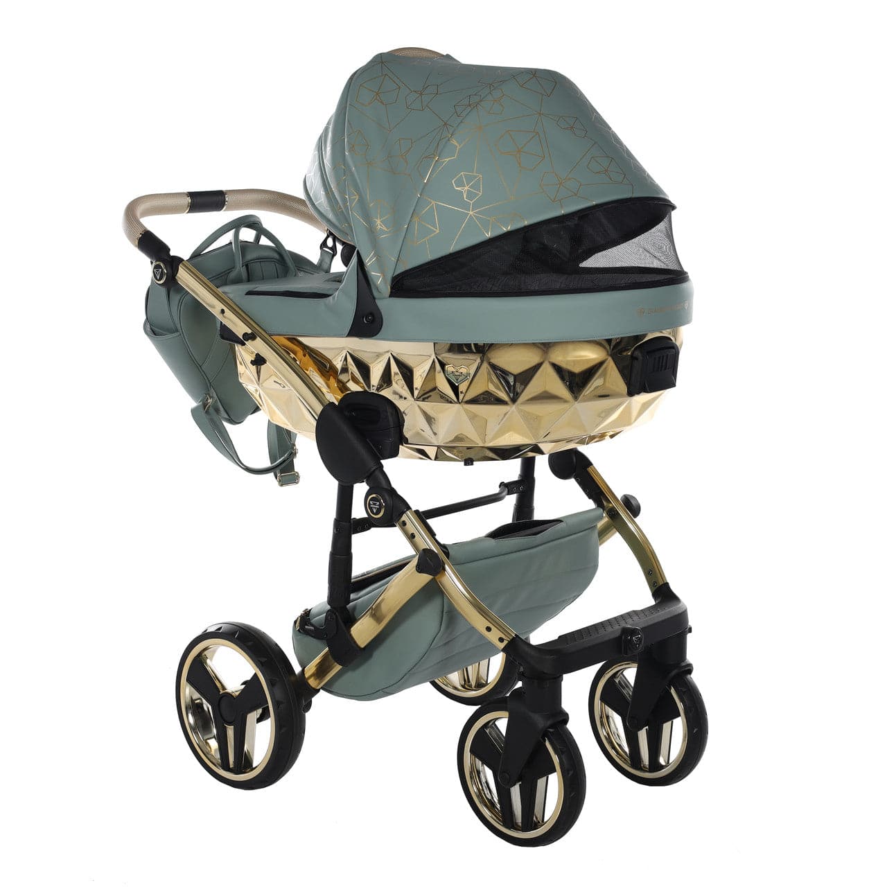 Junama Heart 3 In 1 Travel System - Green - For Your Little One