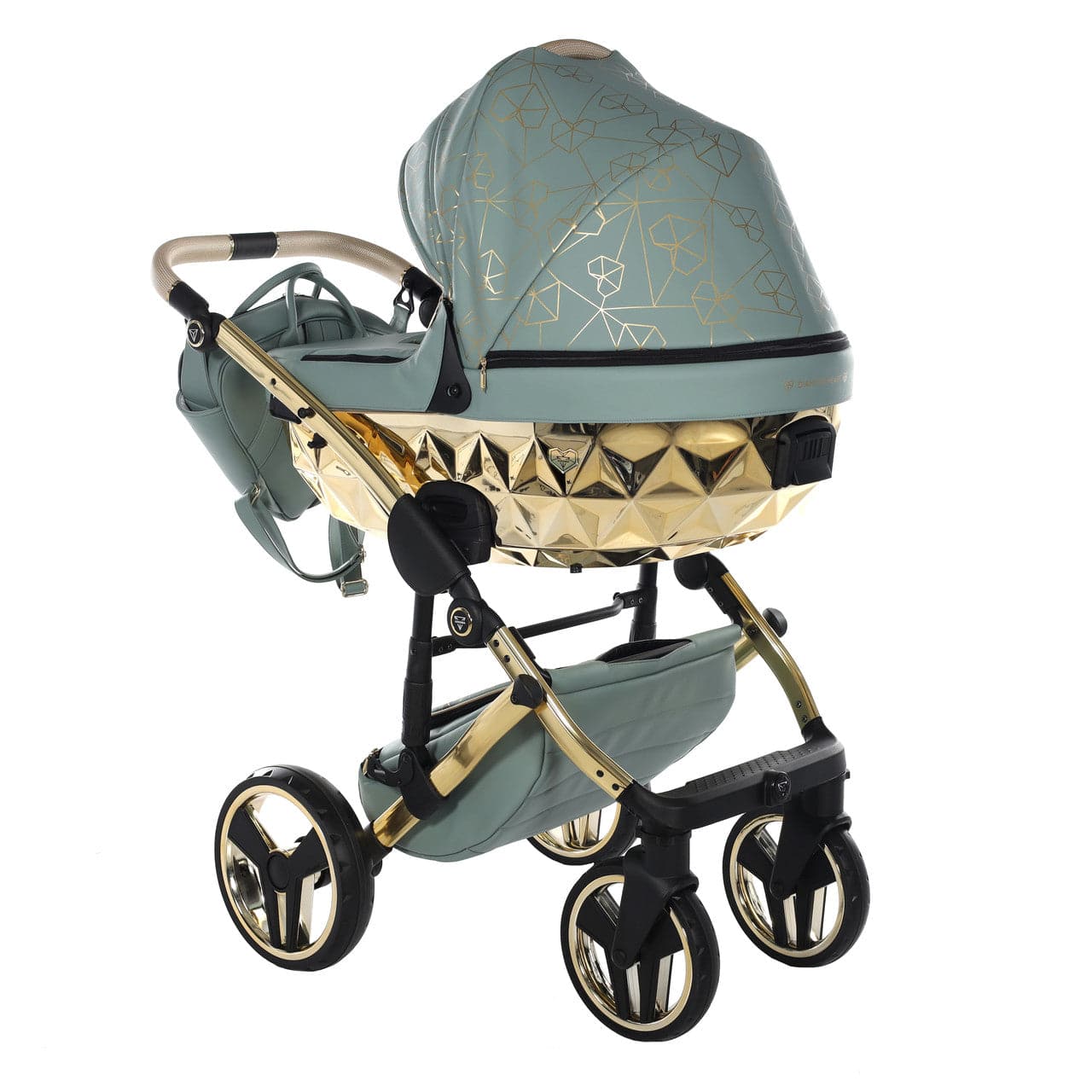 Junama Heart 3 In 1 Travel System - Green - For Your Little One