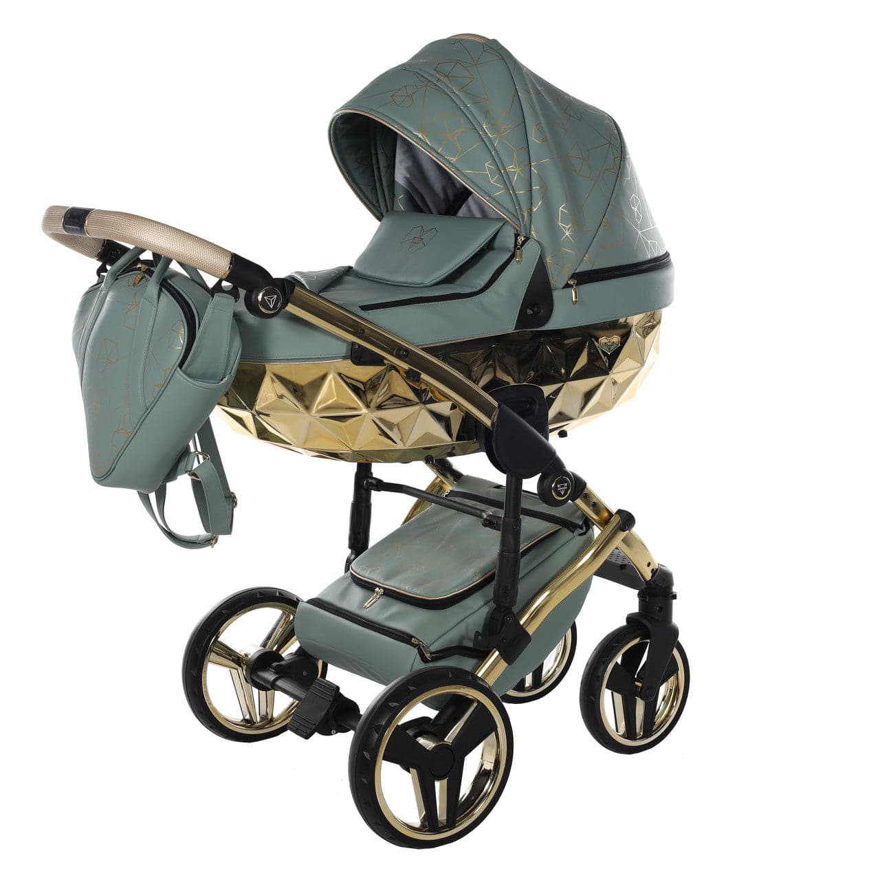 Junama Heart 3 In 1 Travel System - Green - For Your Little One