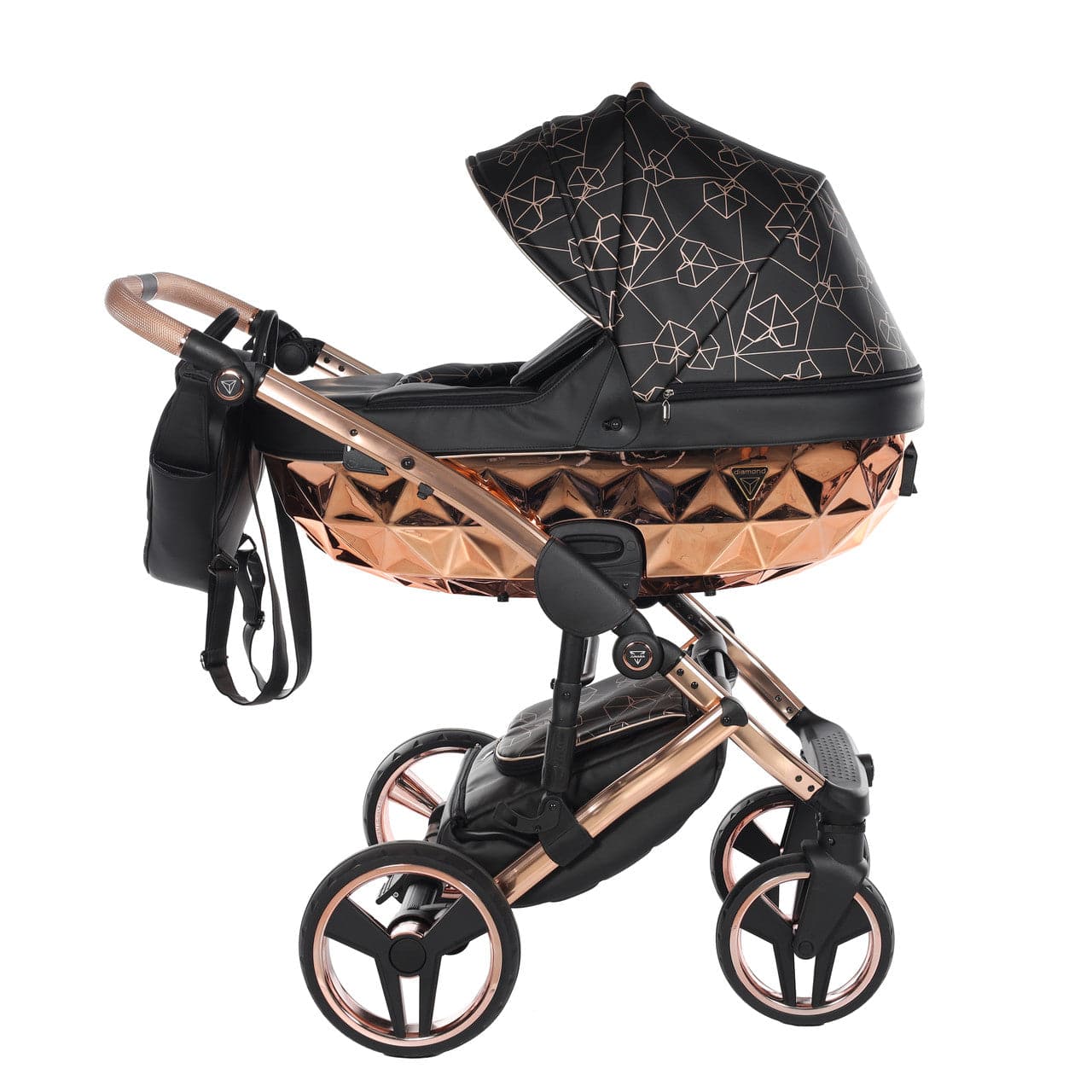 Junama Heart 3 In 1 Travel System - Black -  | For Your Little One