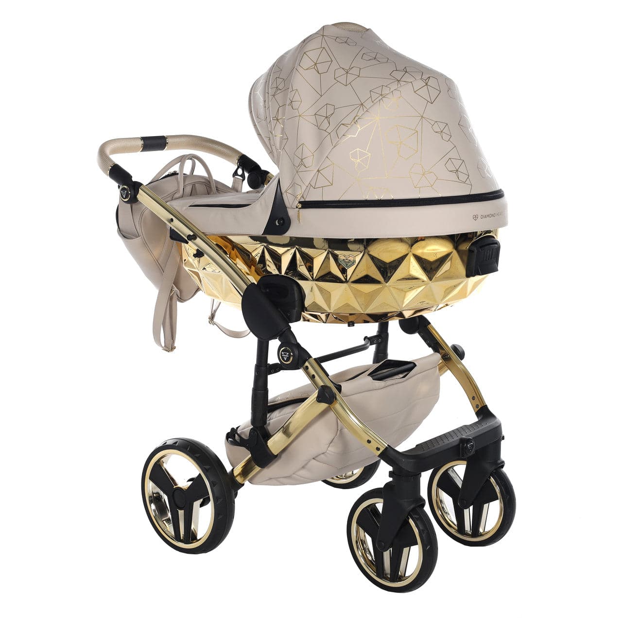 Junama Heart 3 In 1 Travel System - Beige   